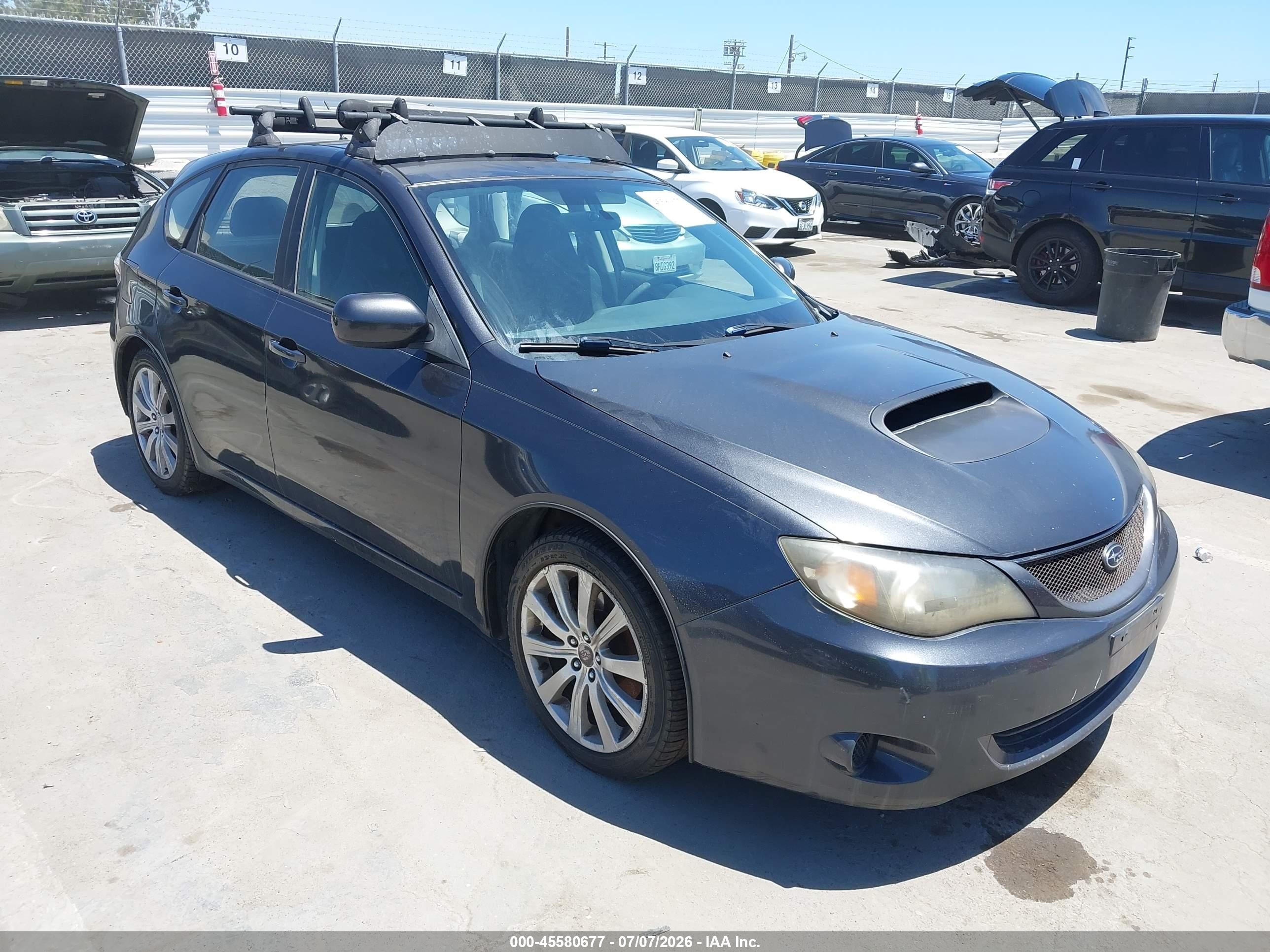 2008 Subaru Impreza WRX, VIN JF1GH74678G815593 — Перед