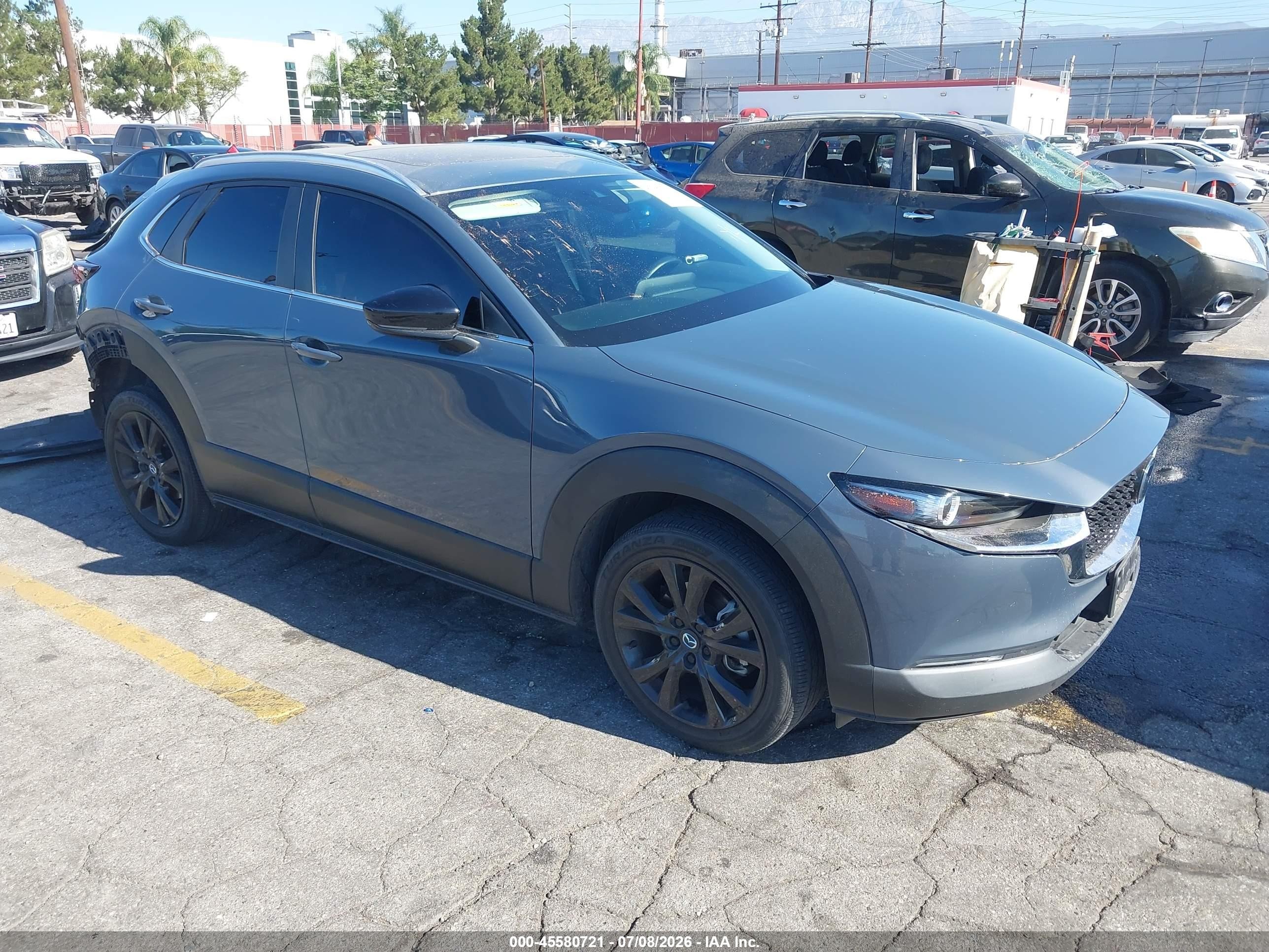 2023 Mazda CX-30 S Preferred, VIN 3MVDMBCM0PM560719 — Rear end