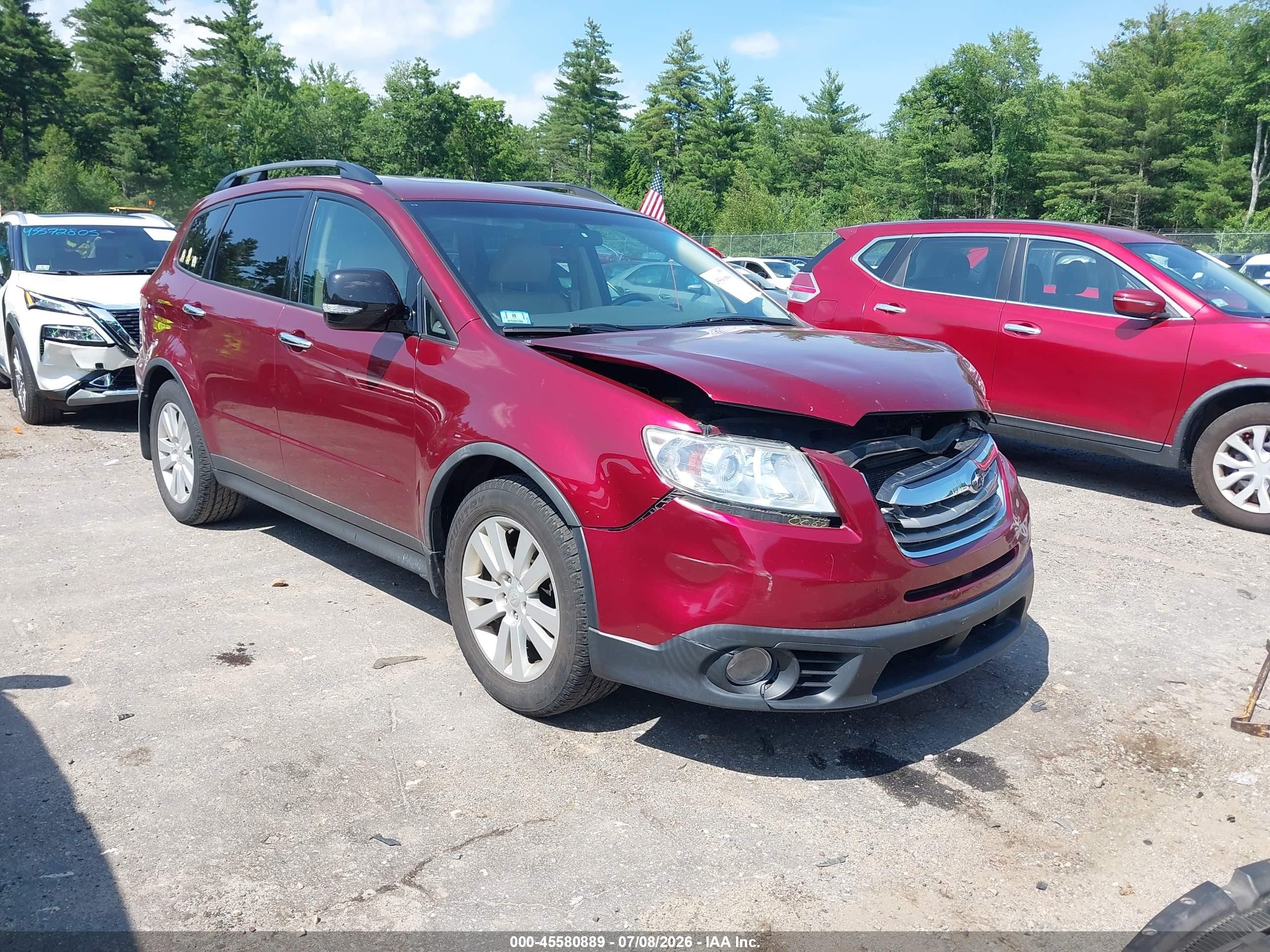 2009 Subaru Tribeca Special, VIN 4S4WX92DX94407769 — Front end