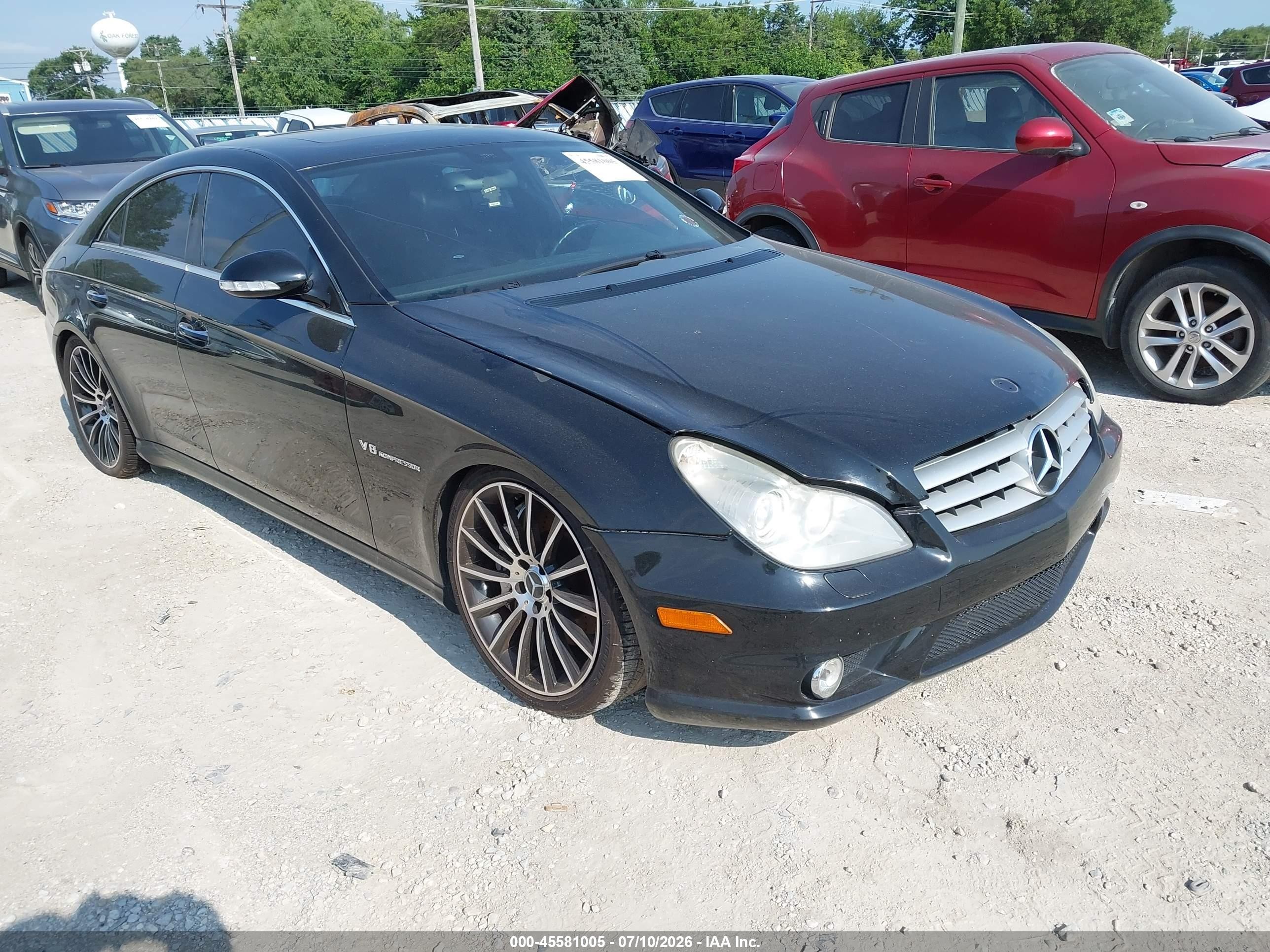 2006 Mercedes-Benz CLS 55 AMG, VIN WDDDJ76X06A060218 — Front end