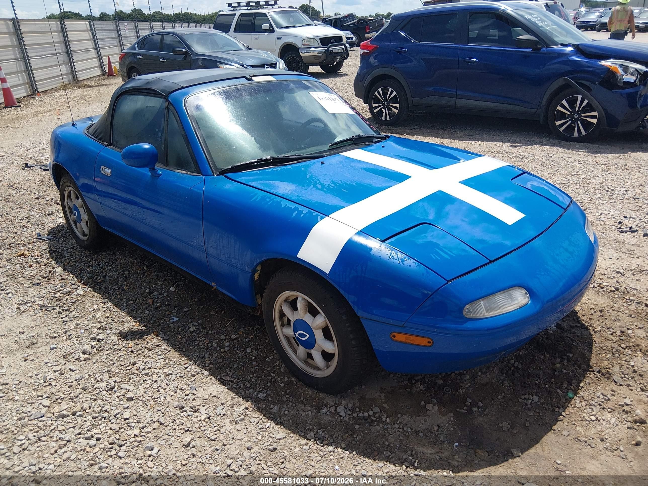 1990 Mazda MX-5 Miata, VIN JM1NA3512L0134423 — Normal wear