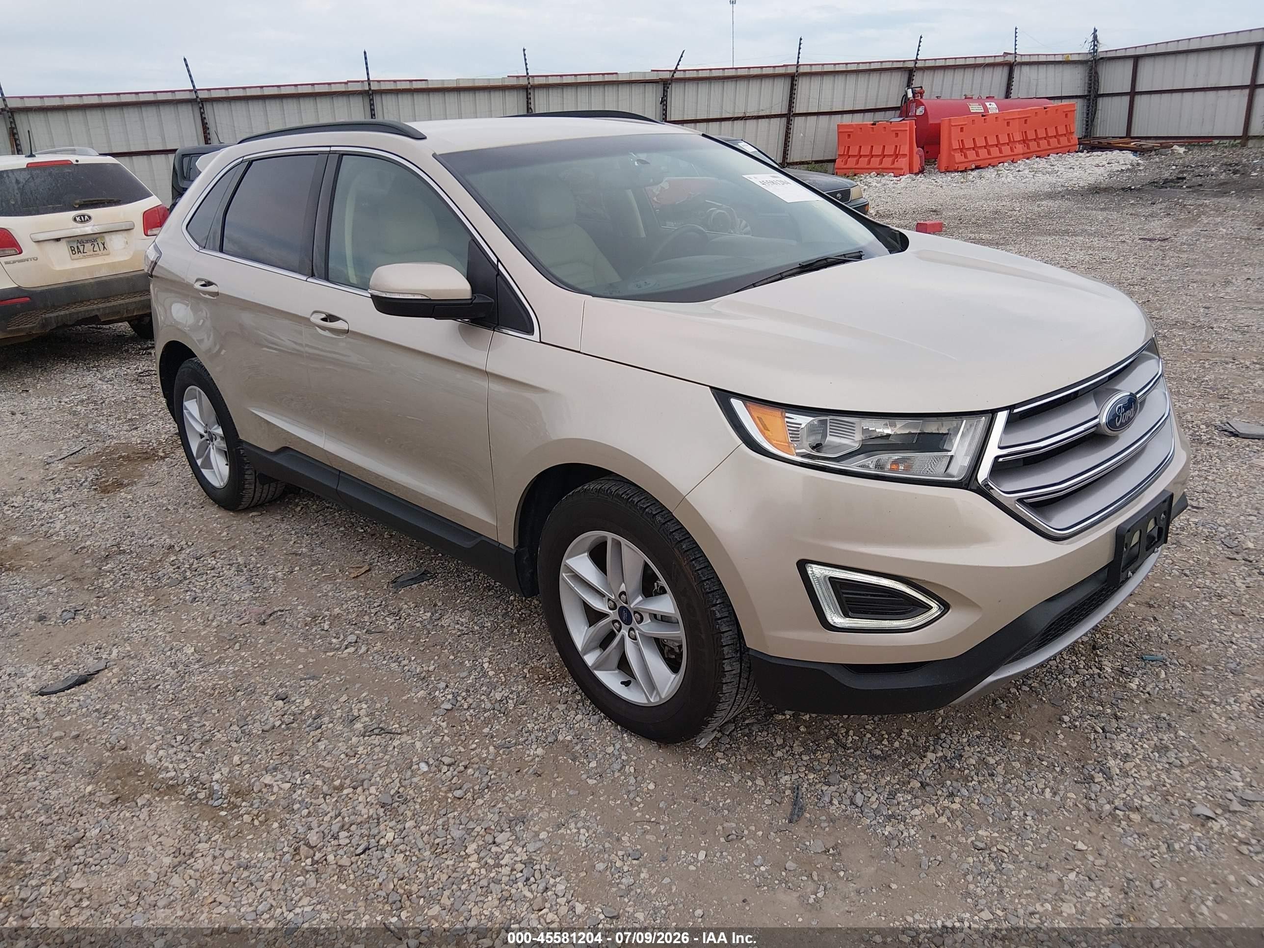 2018 Ford Edge SEL, VIN 2FMPK3J91JBB09991 — Normal wear