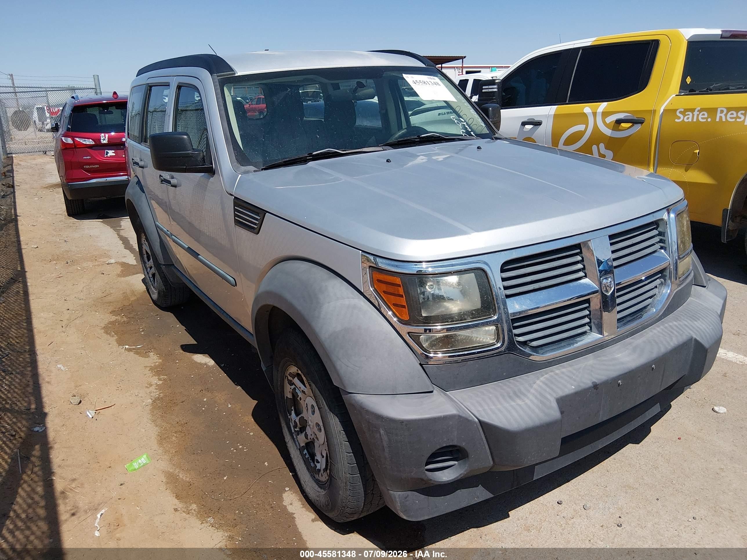 2008 Dodge Nitro SXT, VIN 1D8GU28K28W145636 — Normal wear