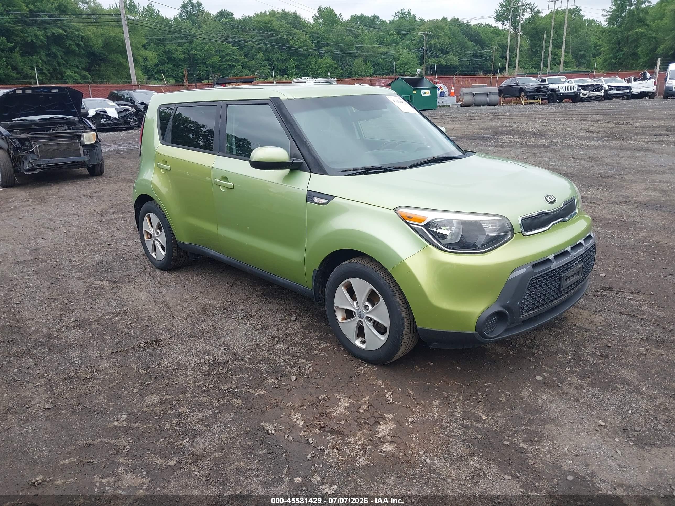 2014 Kia Soul, VIN KNDJN2A23E7716035 — Normal wear