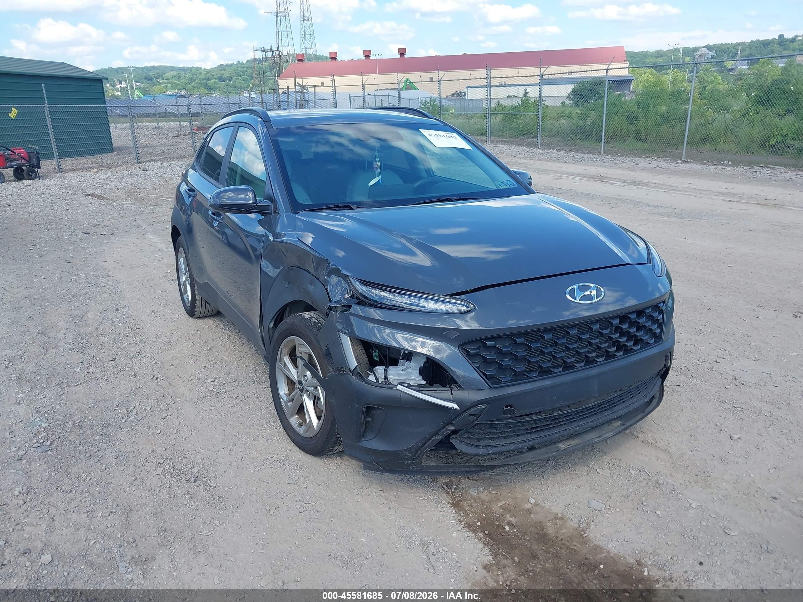 2023 Hyundai Kona SEL, VIN KM8K6CAB4PU985636 — Front end