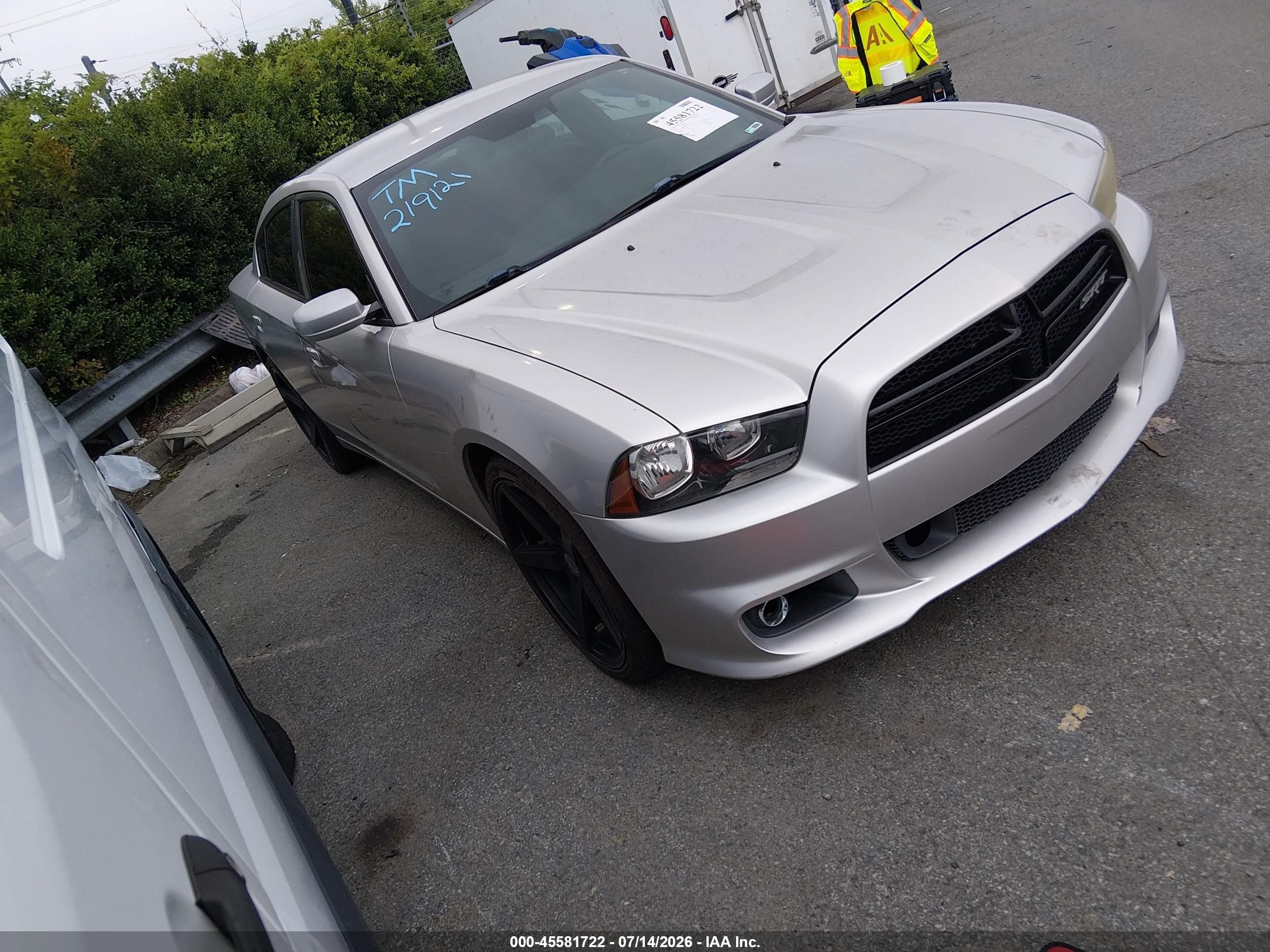 2012 Dodge Charger SE, VIN 2C3CDXBG8CH219121 — Normal wear