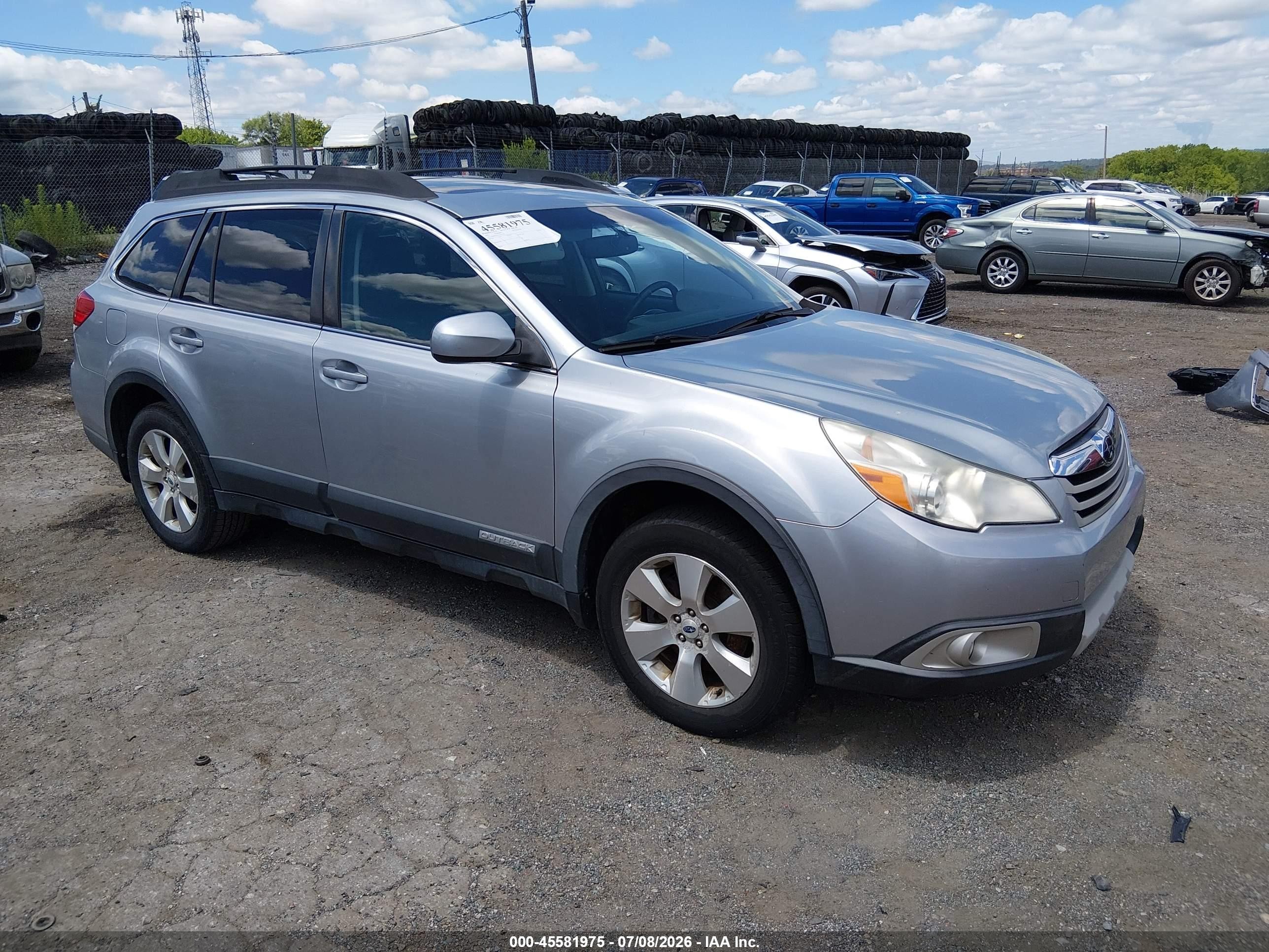 2012 Subaru Outback Limited, VIN 4S4BRDLC1C2212728 — Normal wear