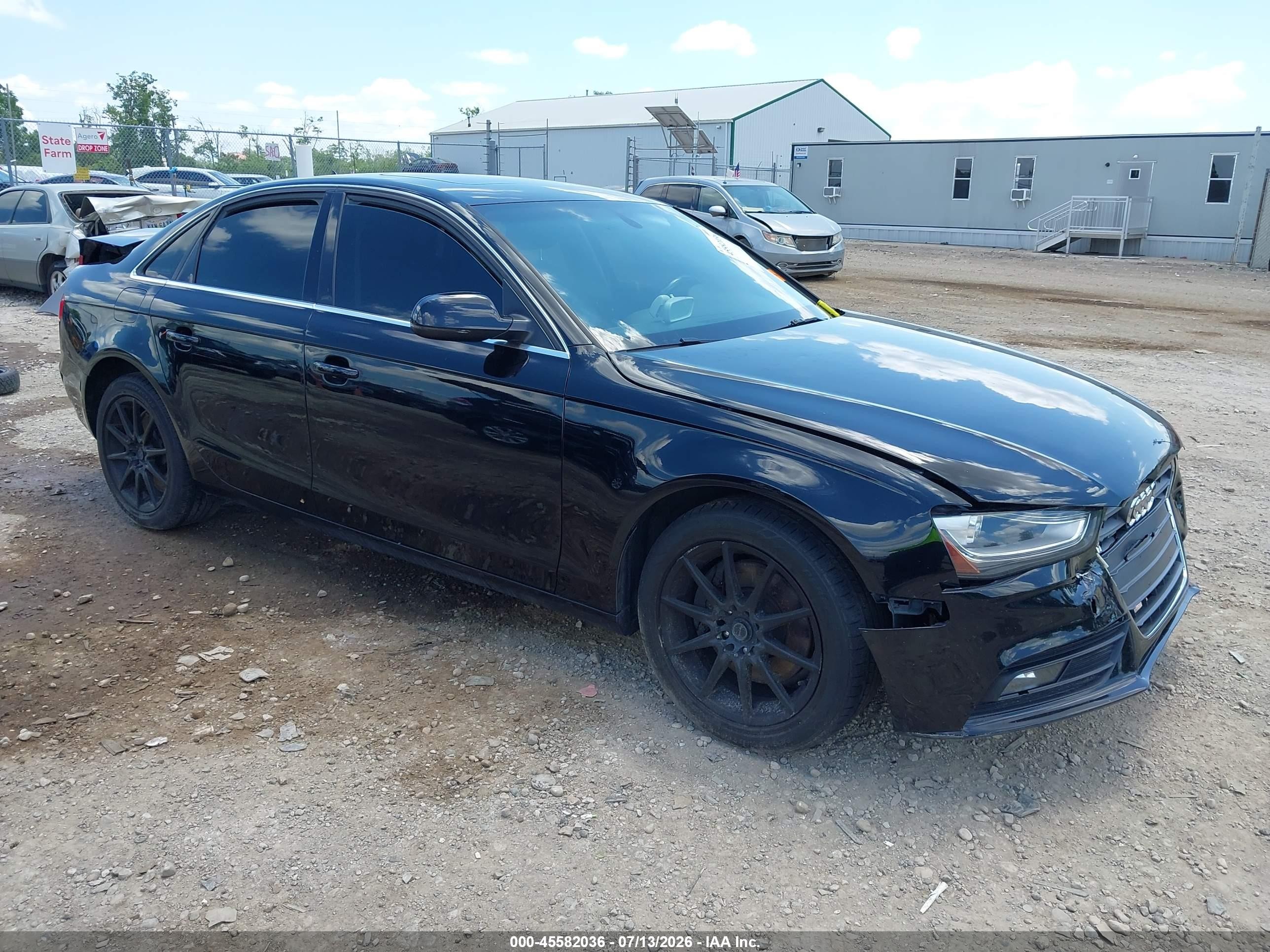 2013 Audi A4 Premium, VIN WAUDFAFL3DN049366 — All over