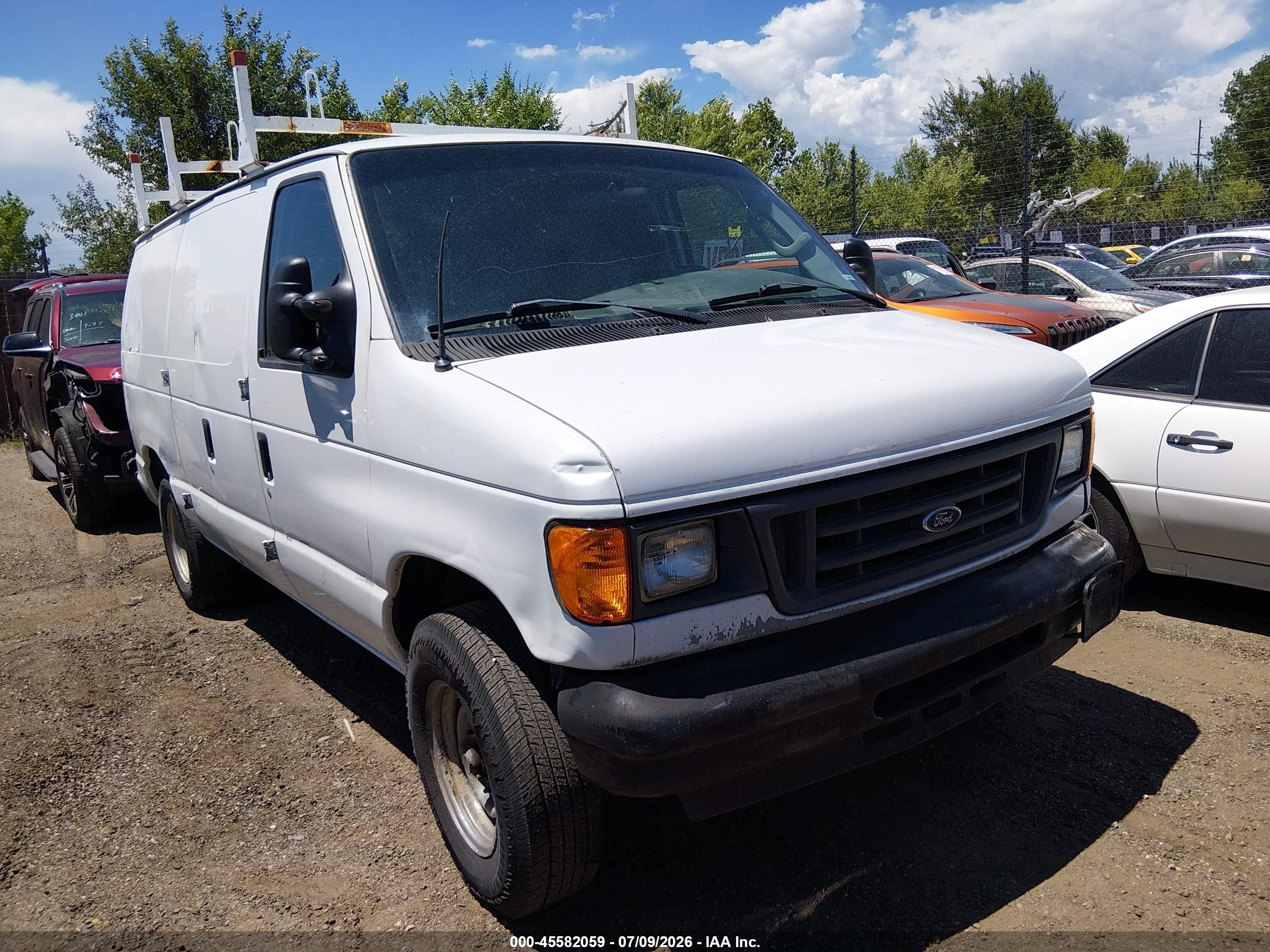 2007 Ford Econoline Cargo Commercial, VIN 1FTNE14W07DA08968 — All over
