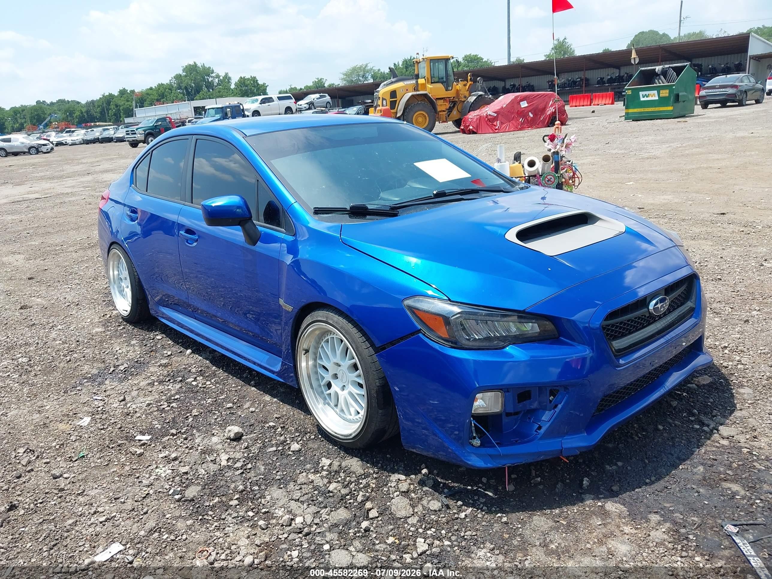 2017 Subaru WRX, VIN JF1VA1B66H9803273 — Mechanical