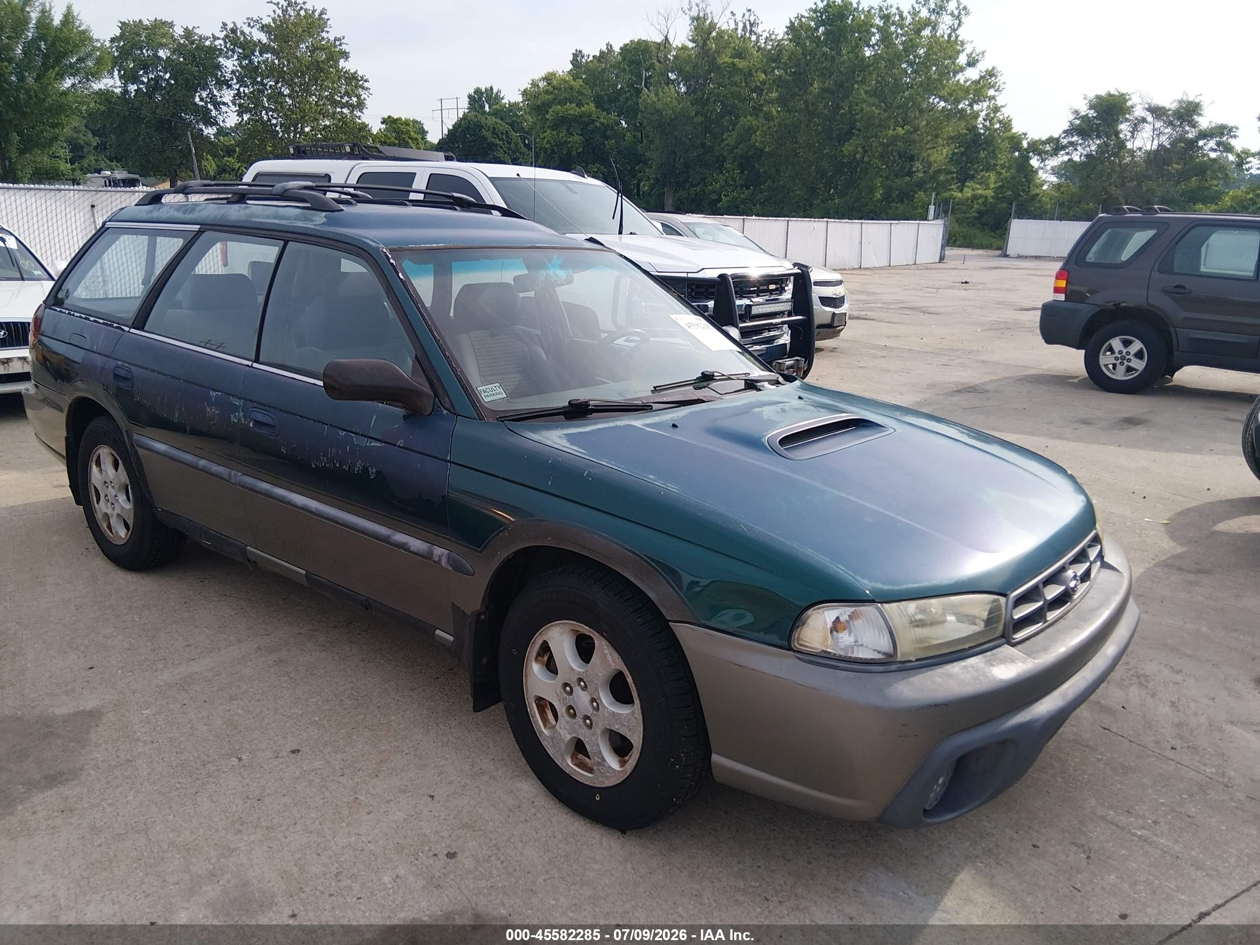 1998 Subaru Legacy Outback, VIN 4S3BG6859W7604363 — Обычный износ