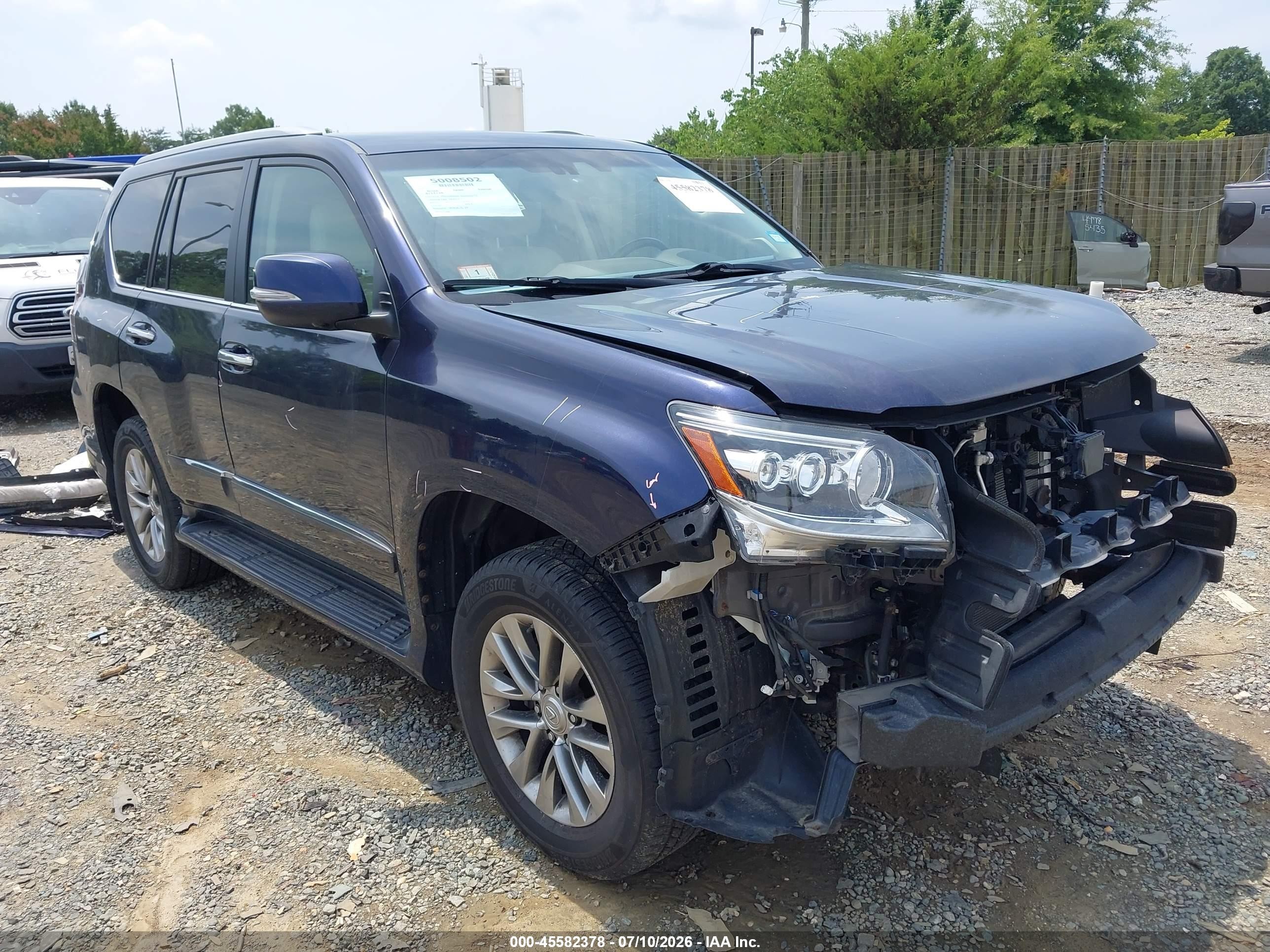 2019 Lexus GX 460 Luxury, VIN JTJJM7FX6K5221143 — Front end