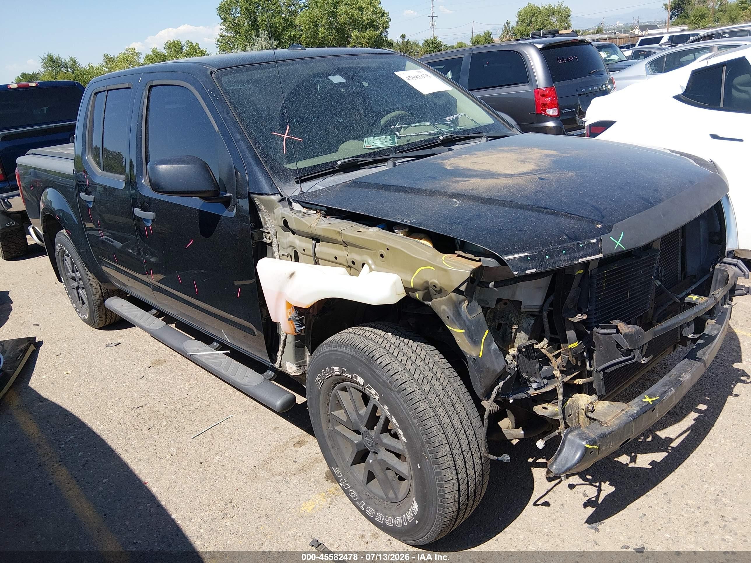 2014 Nissan Frontier SV, VIN 1N6AD0ER2EN729706 — Front end