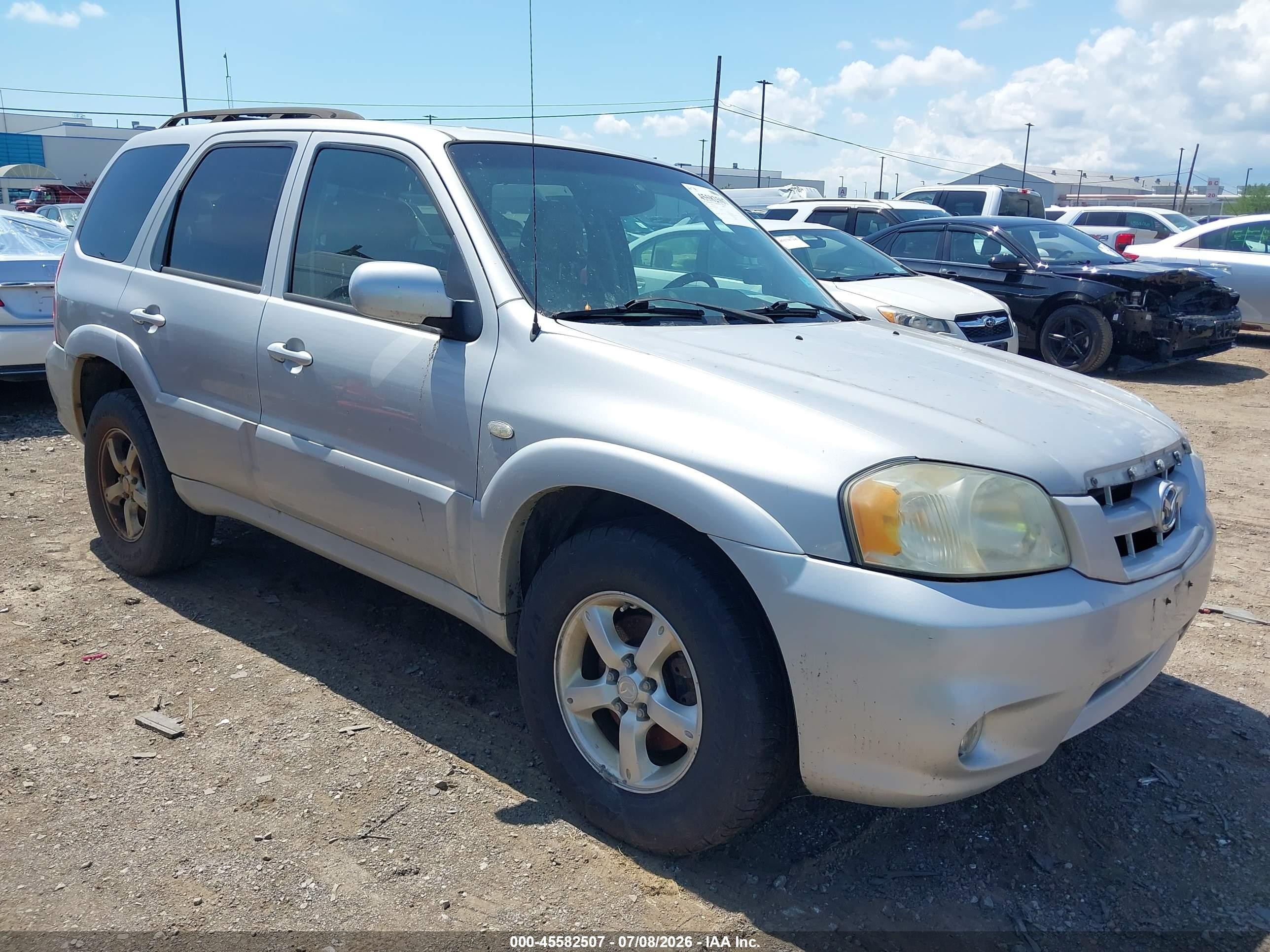 2005 Mazda Tribute S, VIN 4F2YZ96135KM27066 — Normal wear