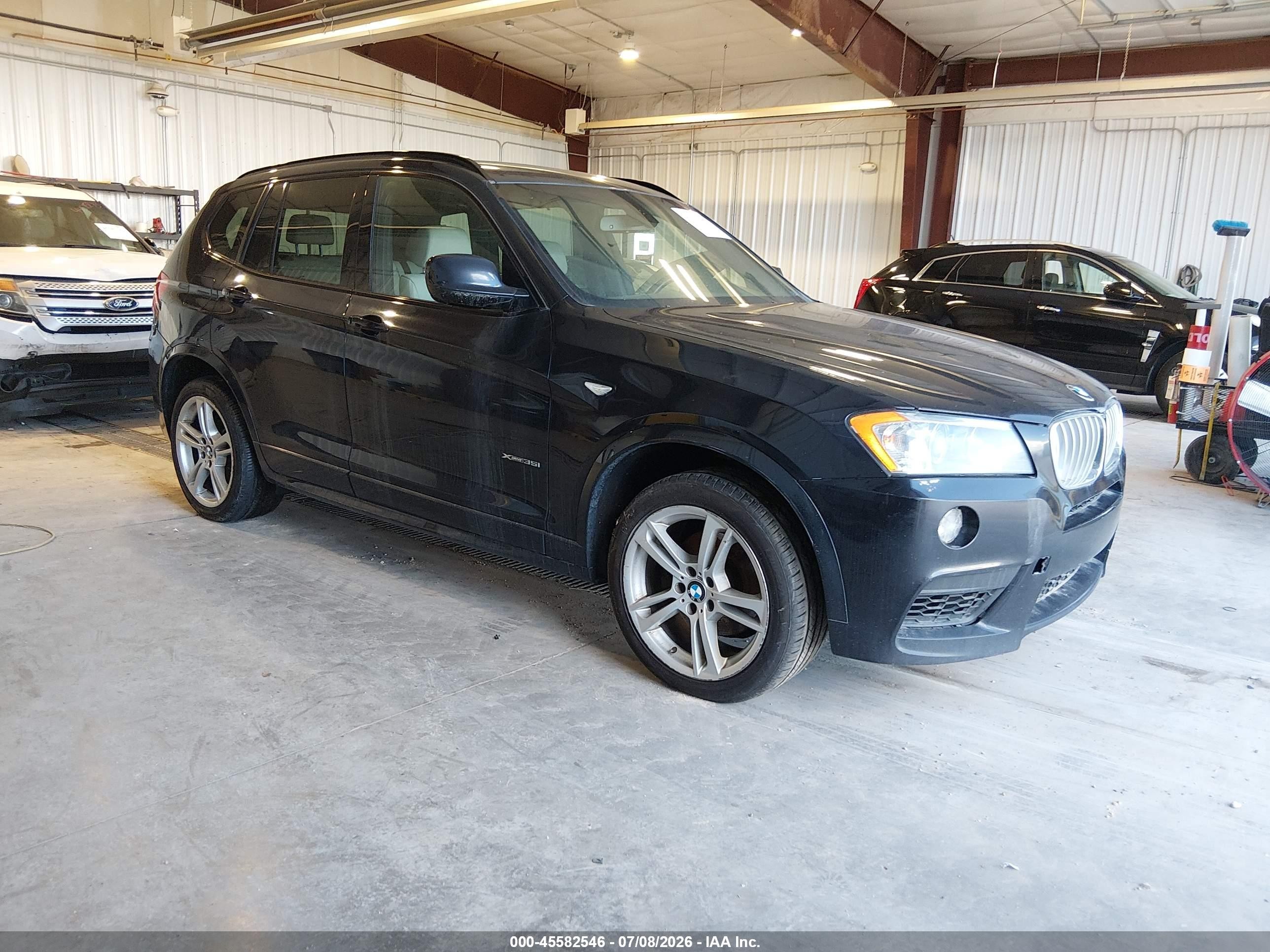2012 BMW X3 35i, VIN 5UXWX7C50CL975377 — Обычный износ