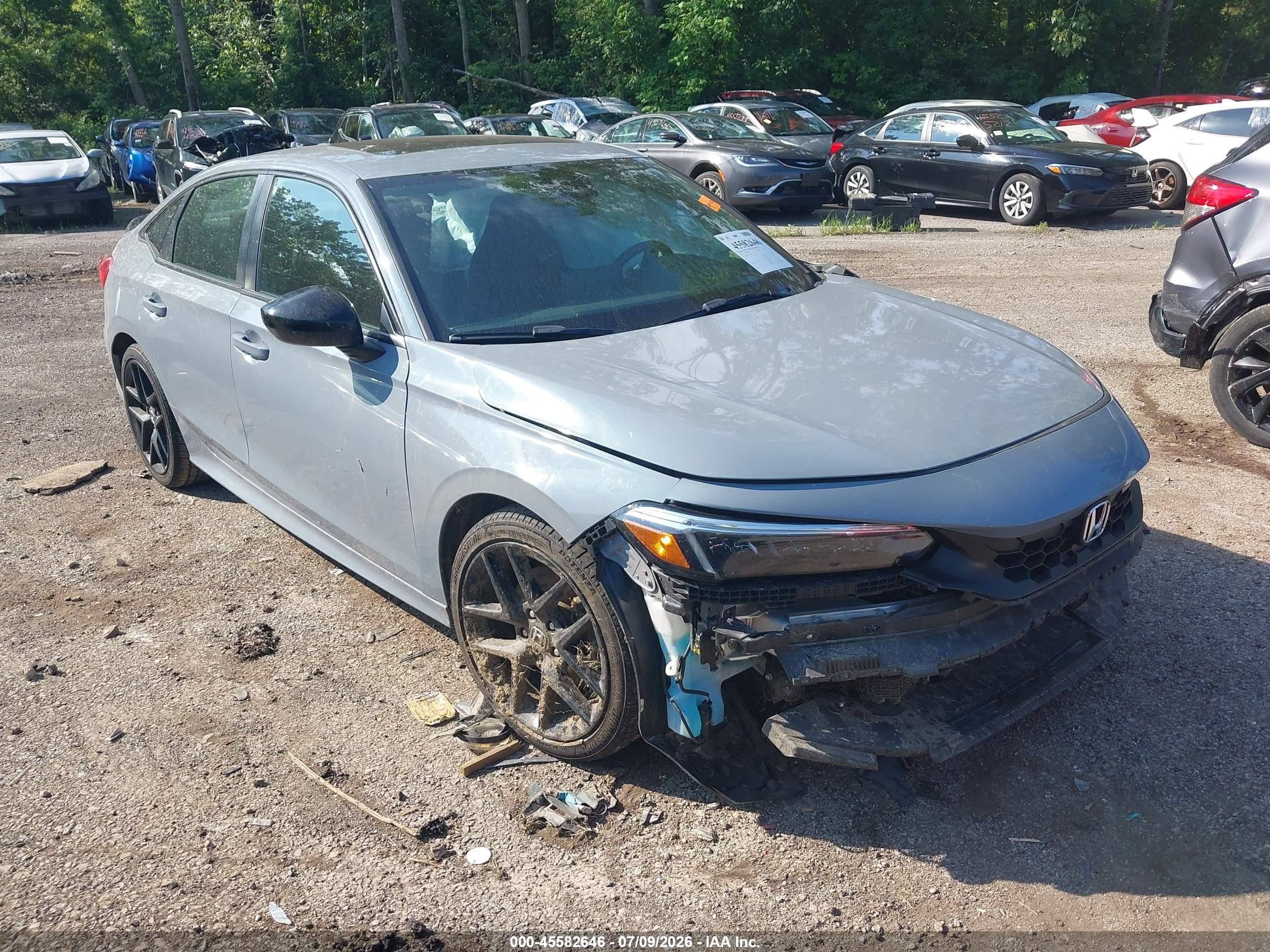 2024 Honda Civic Si, VIN 2HGFE1E51RH471901 — Side