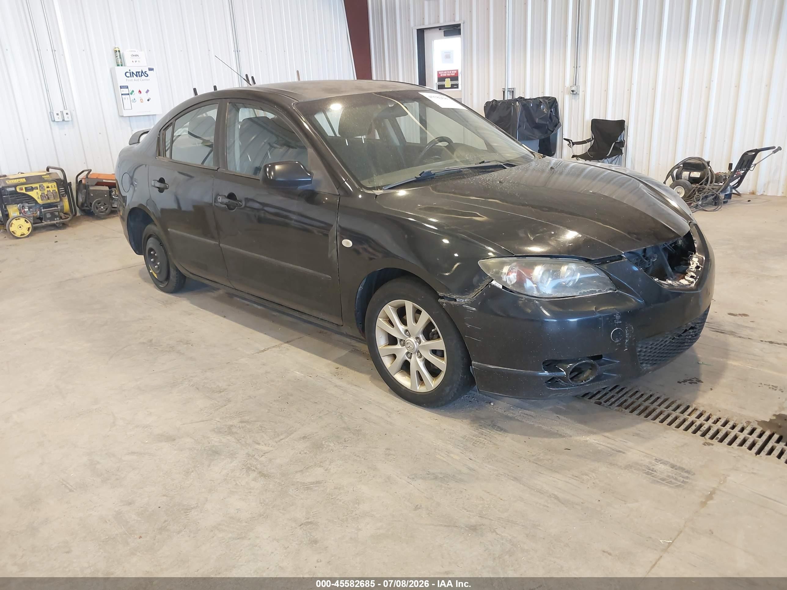 2007 Mazda 3 i Touring, VIN JM1BK12F071628333 — Normal wear