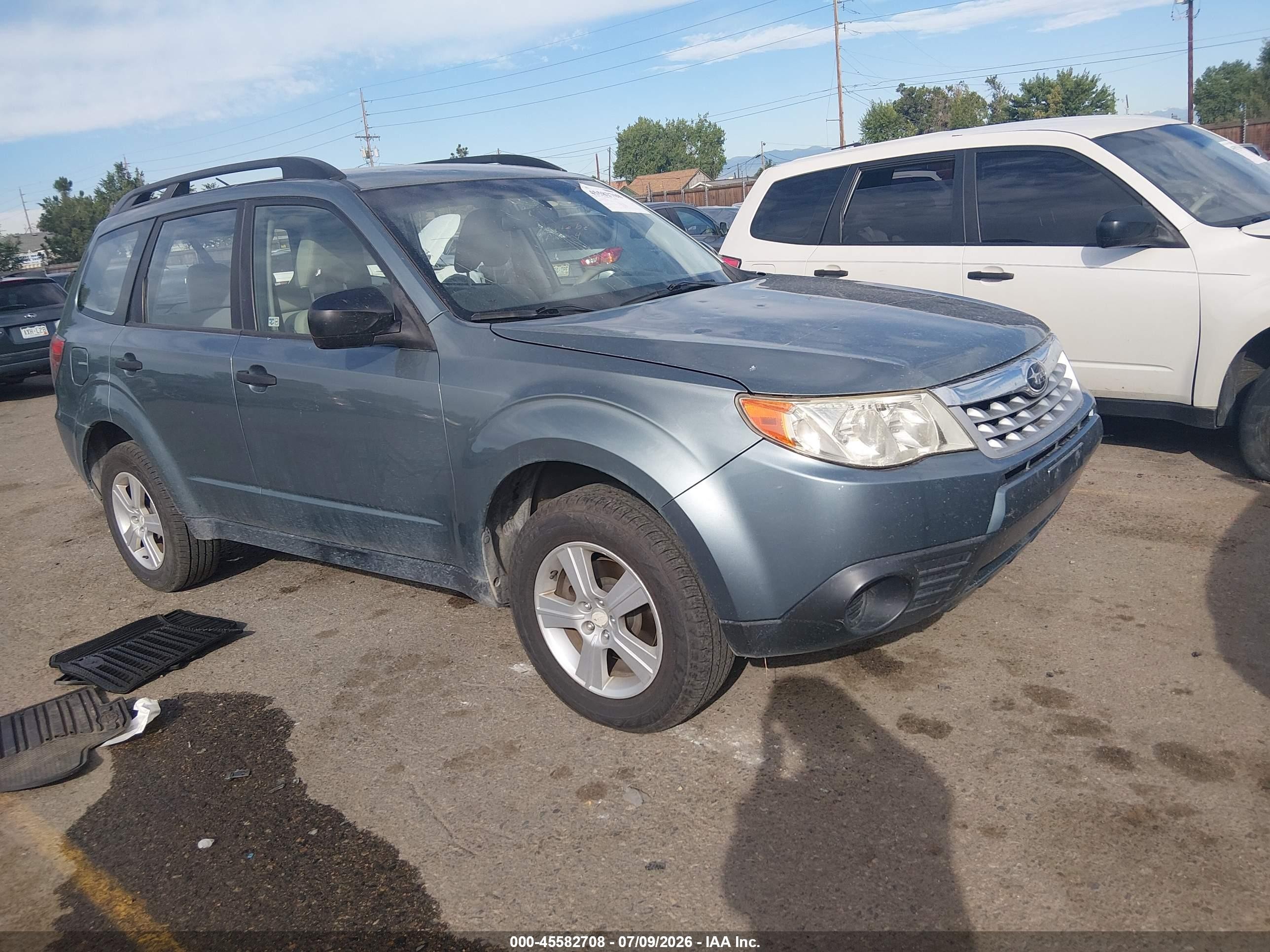 2012 Subaru Forester X, VIN JF2SHBBC5CH430084 — Hail