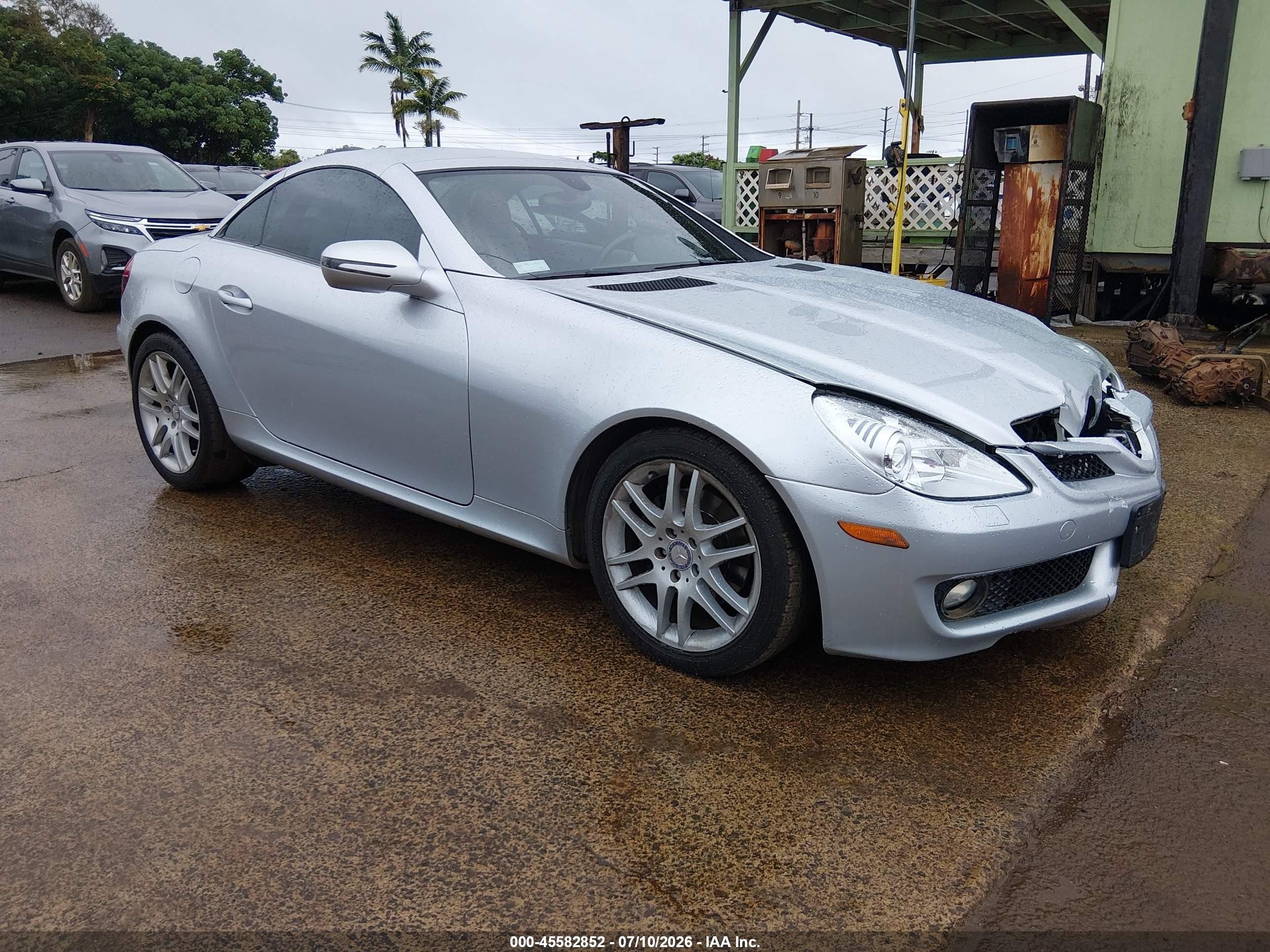 2009 Mercedes-Benz SLK 280, VIN WDBWK54F69F192646 — Перед