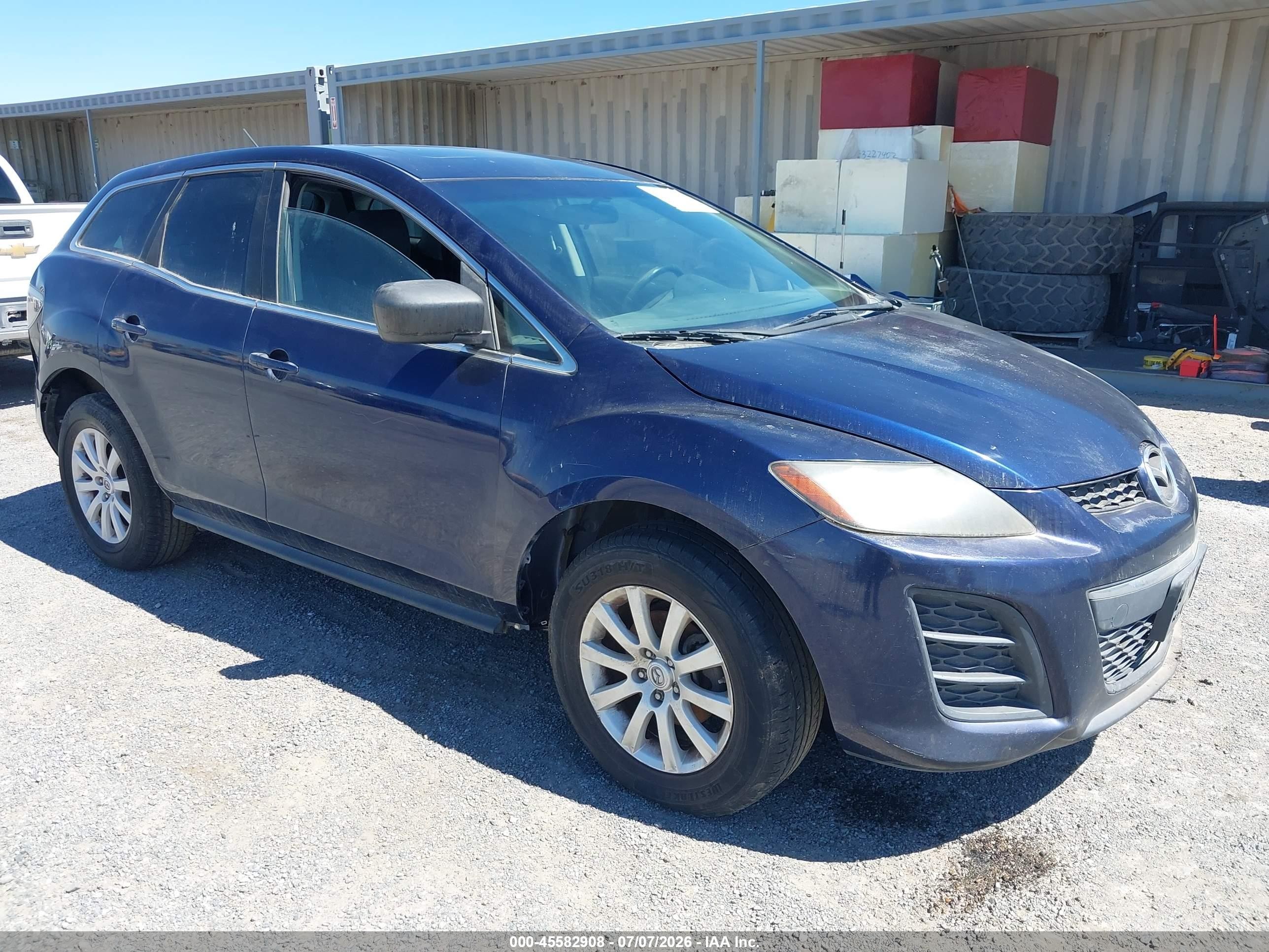 2010 Mazda CX-7 Sport, VIN JM3ER2WM3A0328877 — Перед