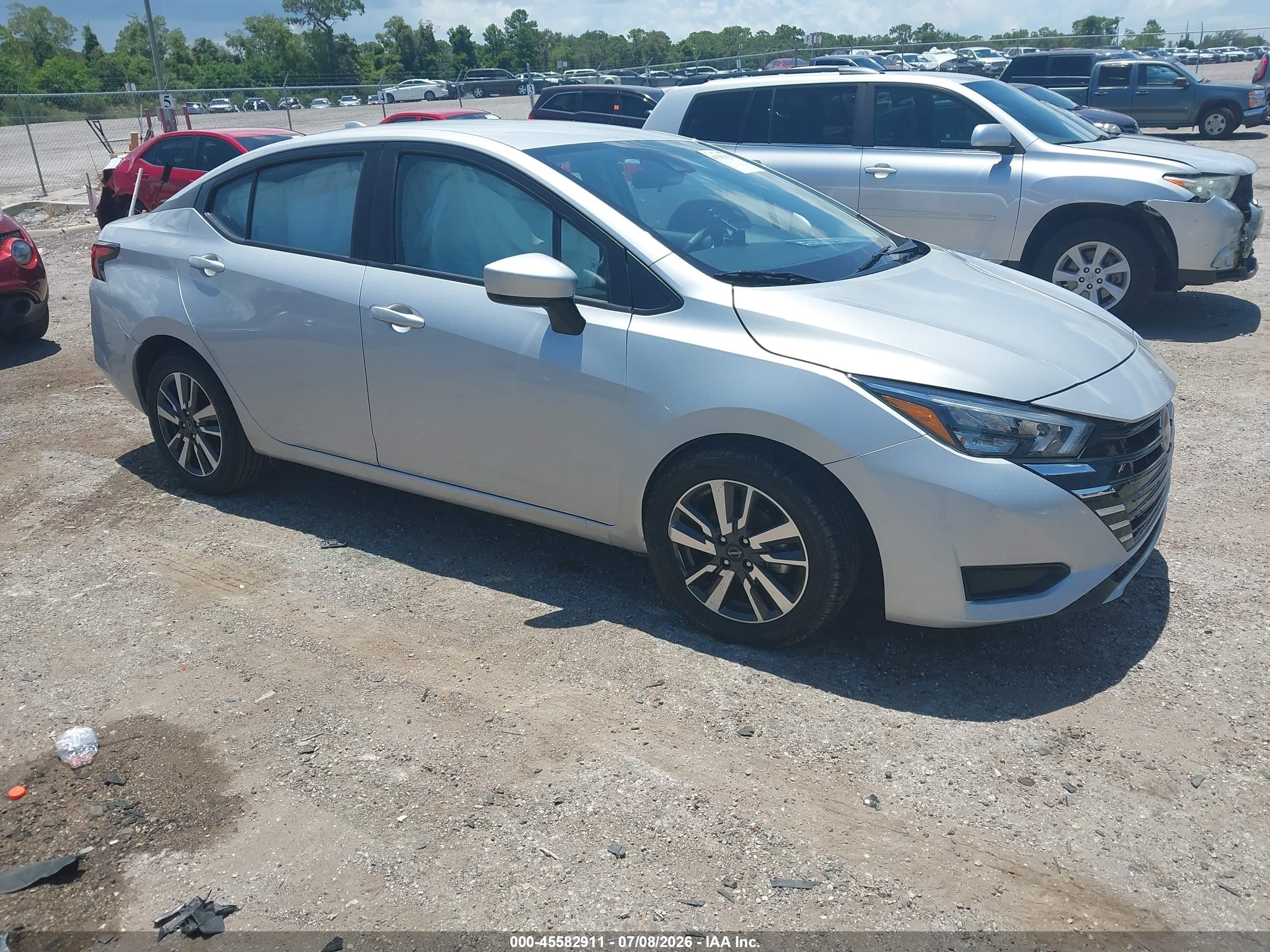 2025 Nissan Versa SV, VIN 3N1CN8EV9SL827005 — Undercarriage