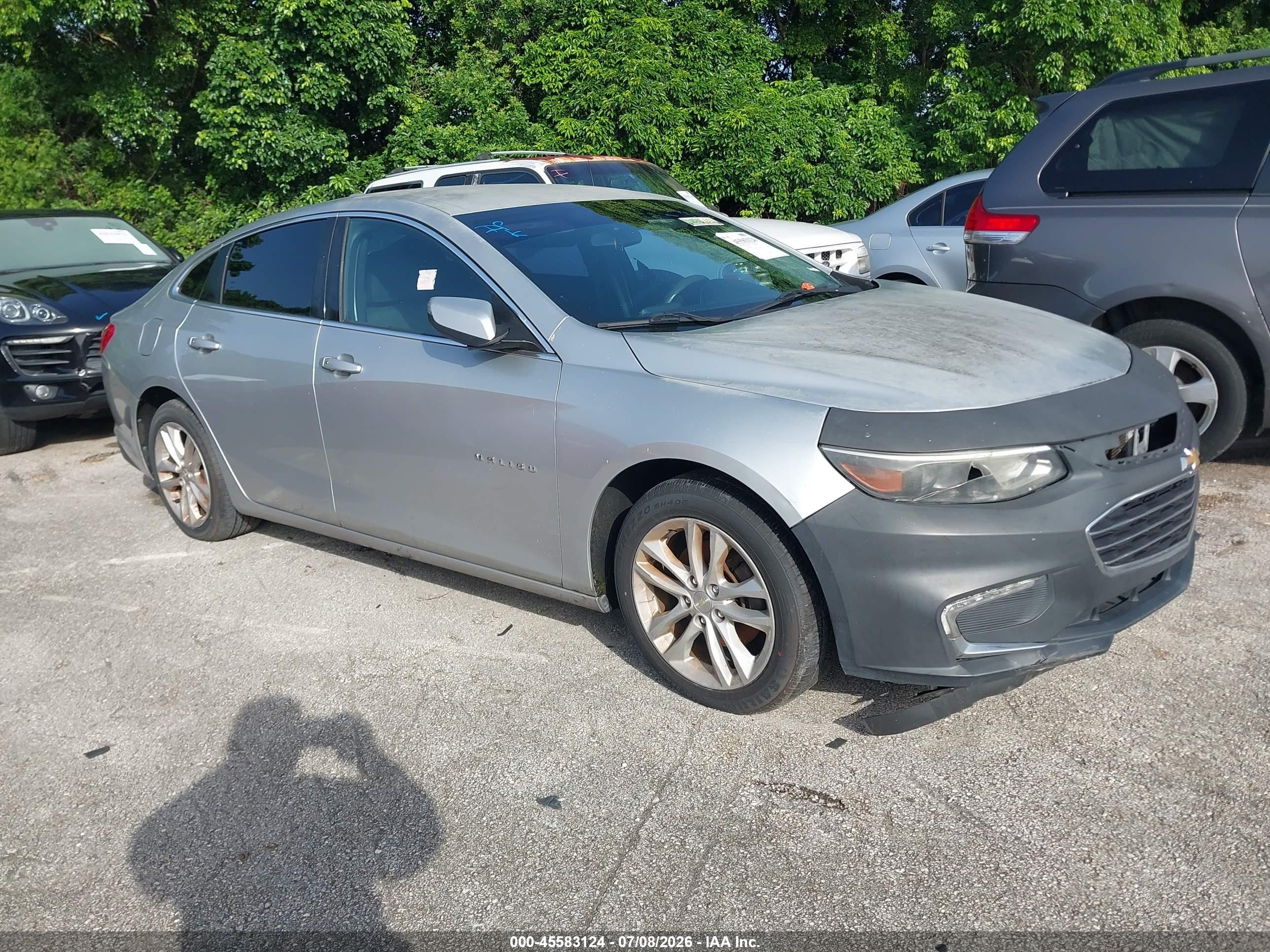 2017 Chevrolet Malibu LT, VIN 1G1ZE5STXHF162958 — Mechanical