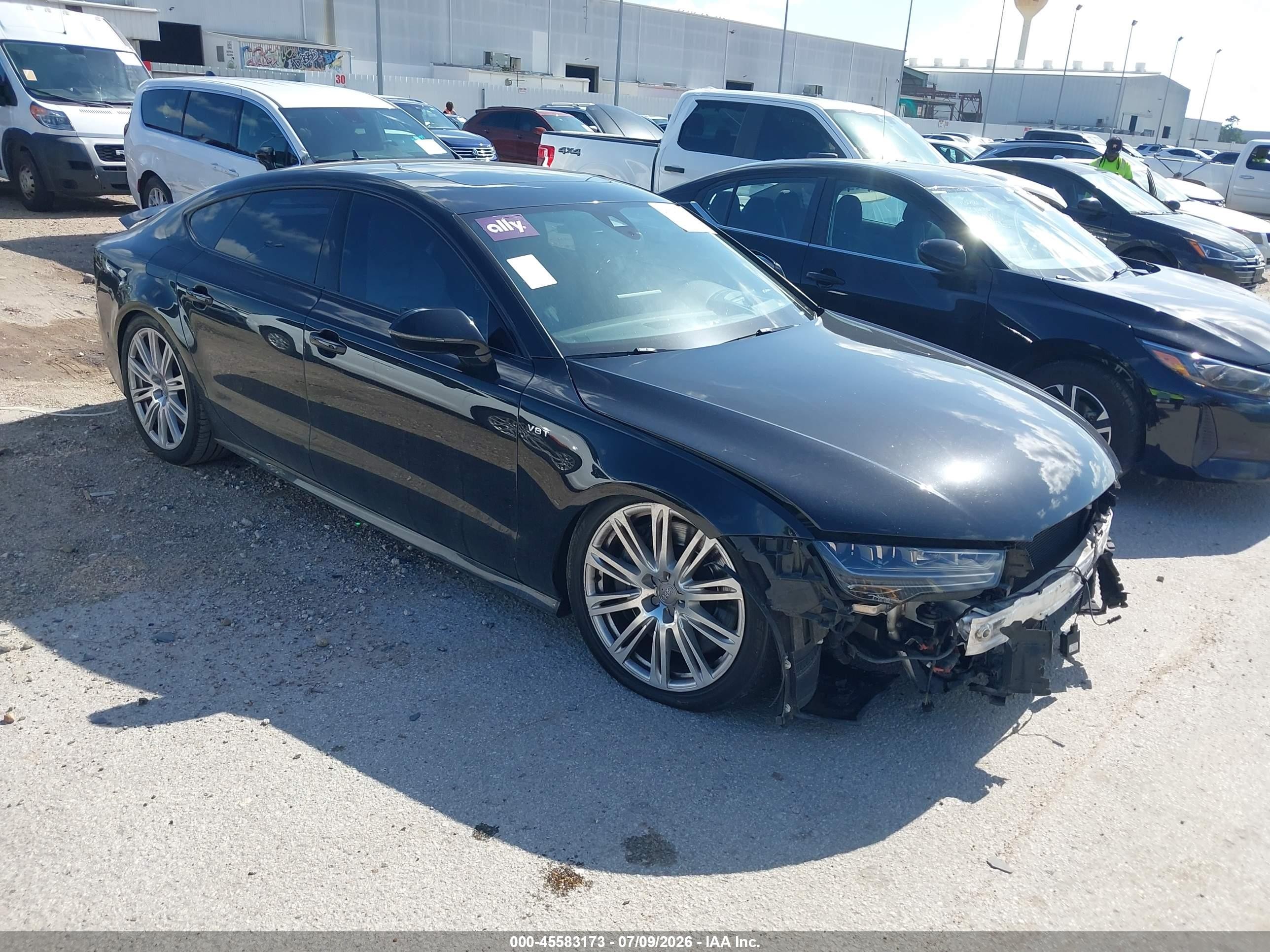 2017 Audi S7 Prestige, VIN WAU2FAFC1HN109674 — Front end