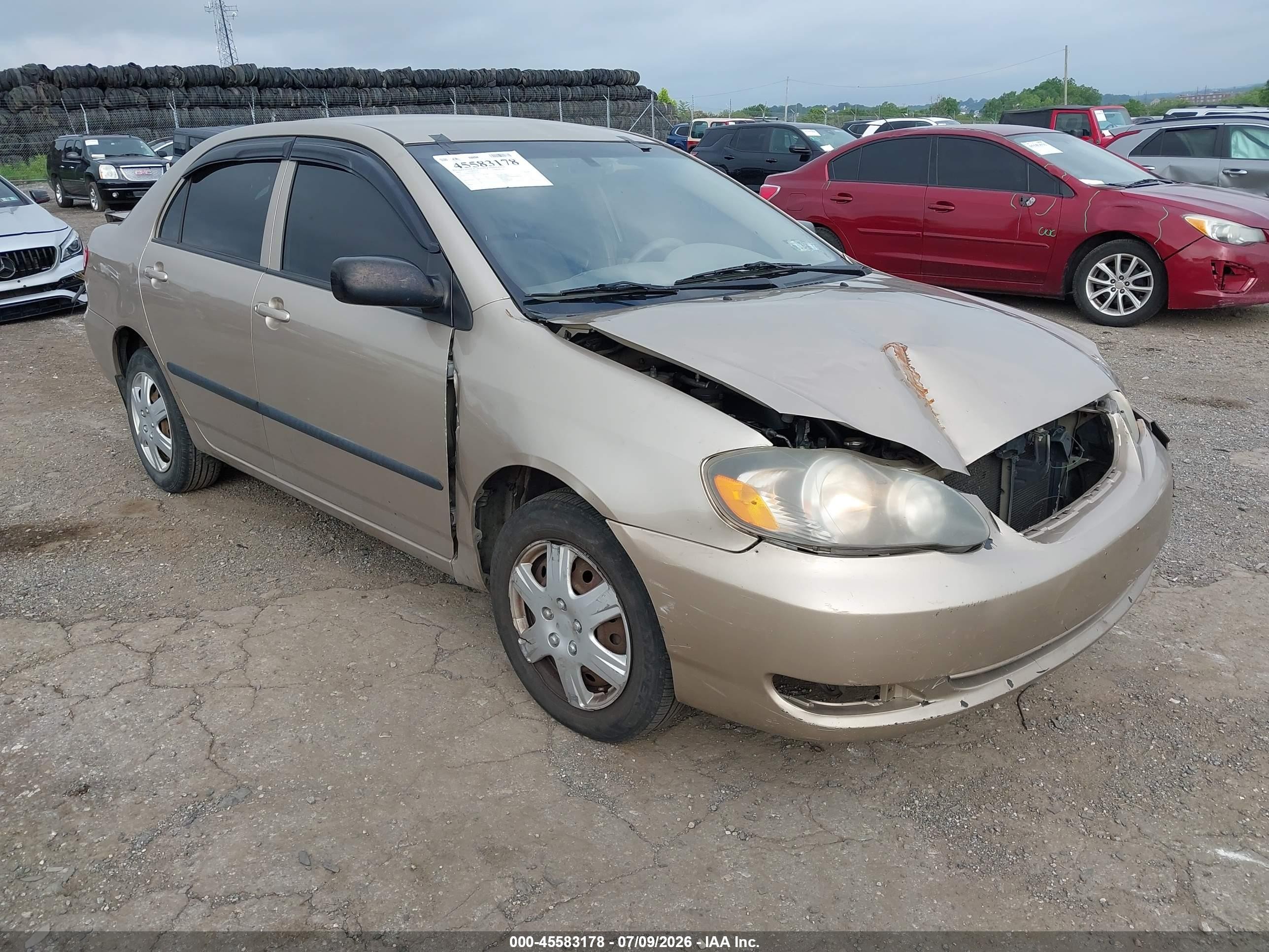 2007 Toyota Corolla CE, VIN 2T1BR32E47C822471 — All over