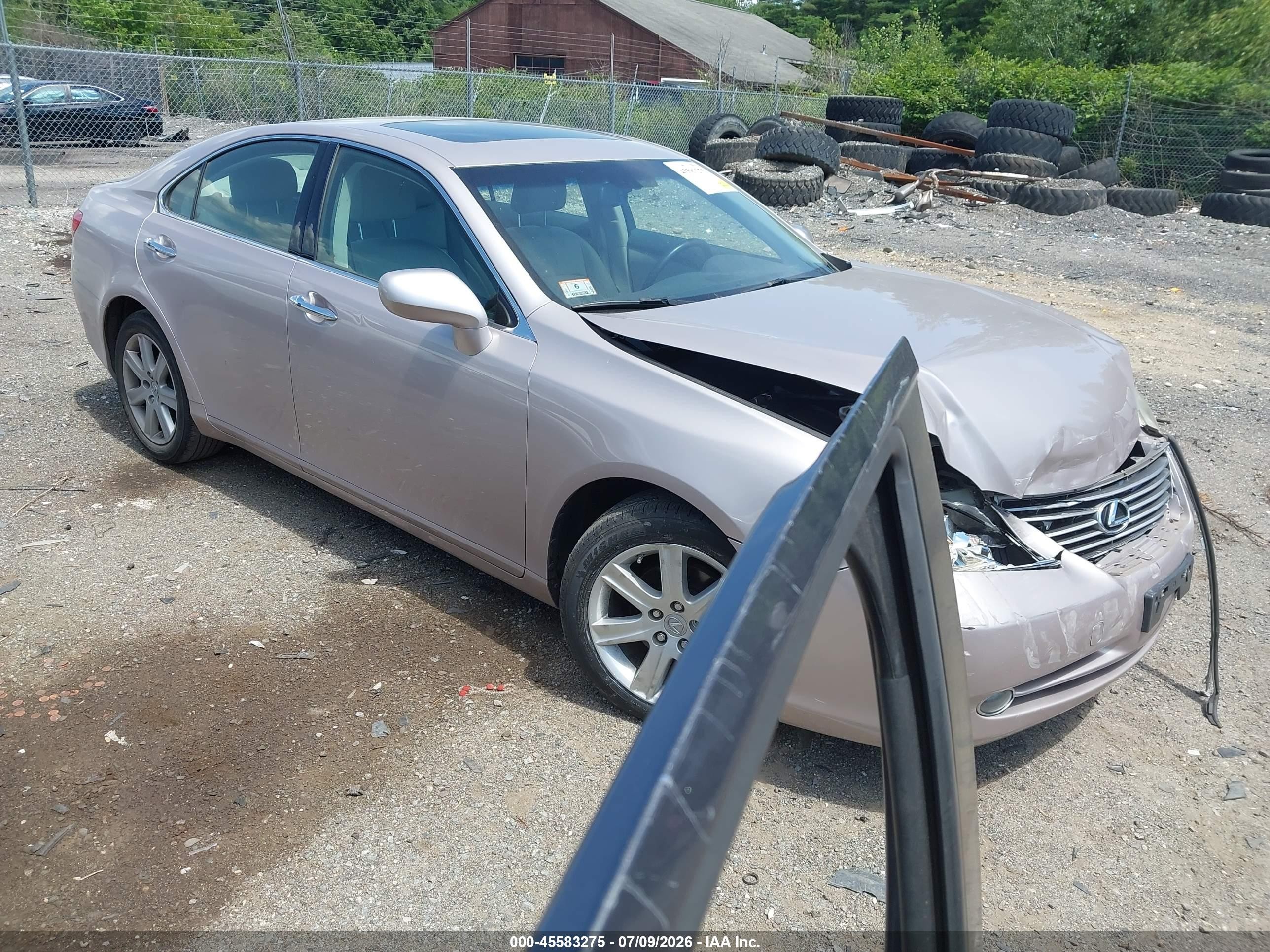 2009 Lexus ES 330, VIN JTHBJ46G192328593 — Перед