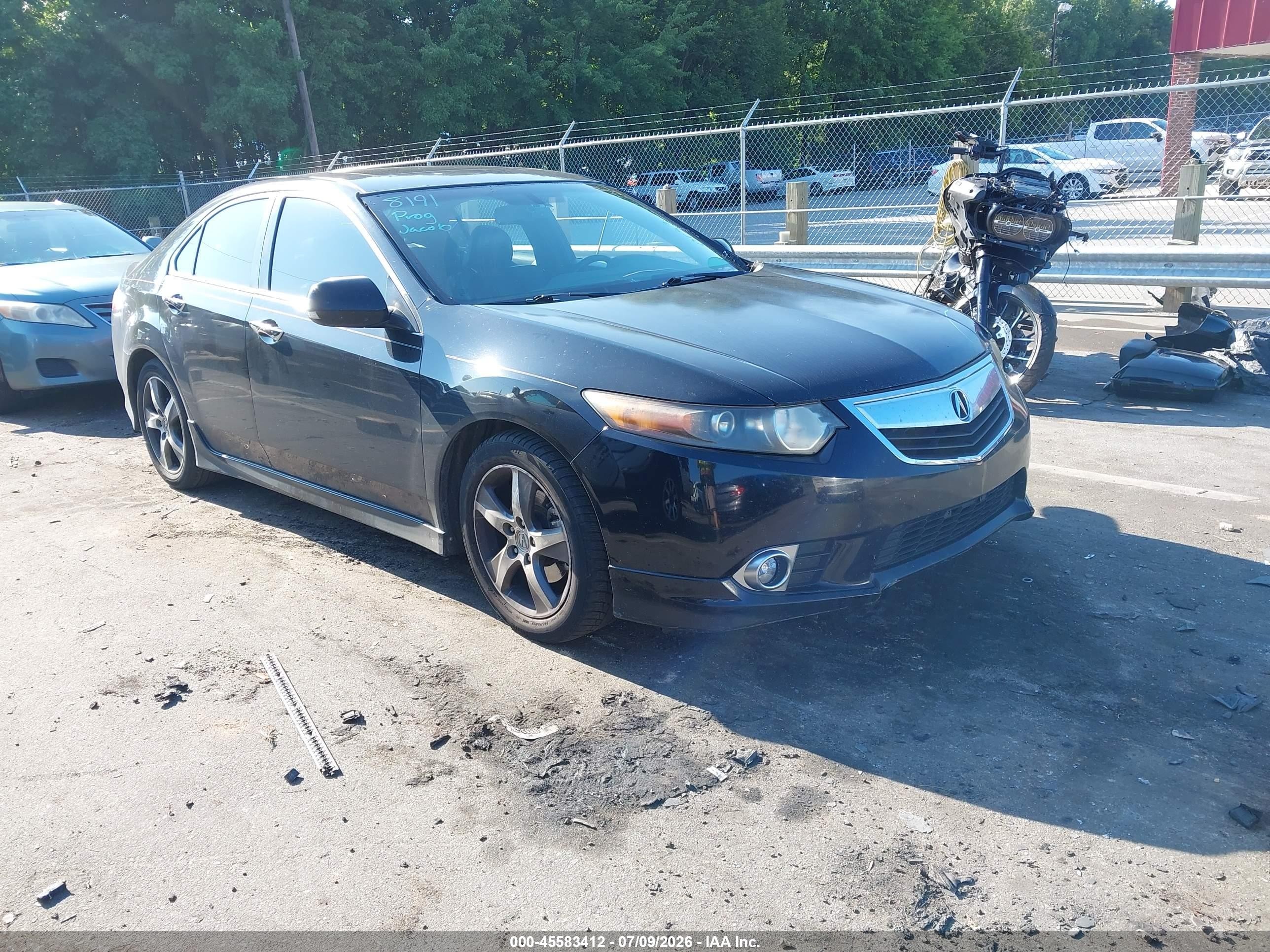2012 Acura TSX Special Edition, VIN JH4CU2F83CC011022 — Front end