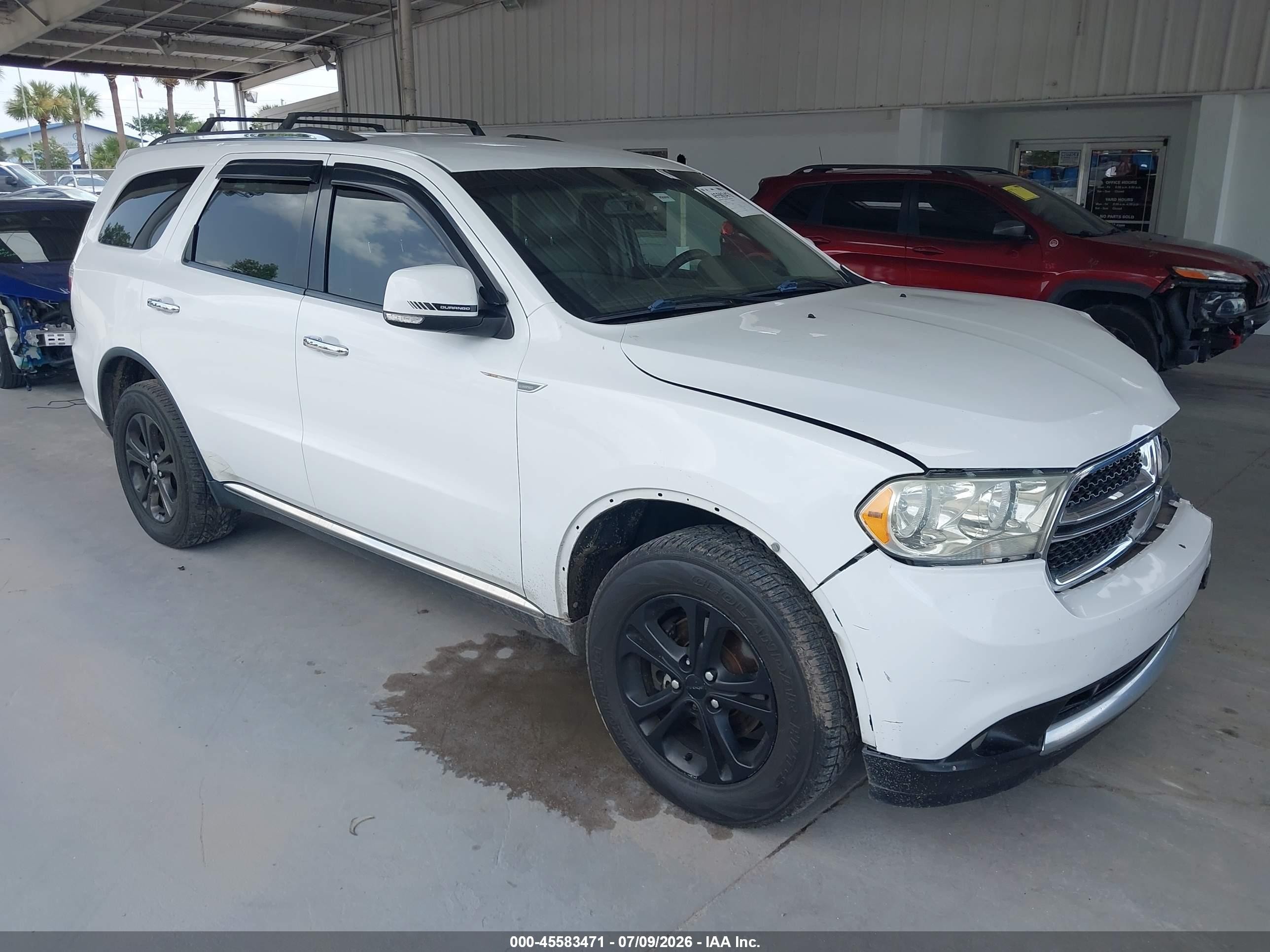 2013 Dodge Durango Crew, VIN 1C4RDHDG1DC659260 — Front end