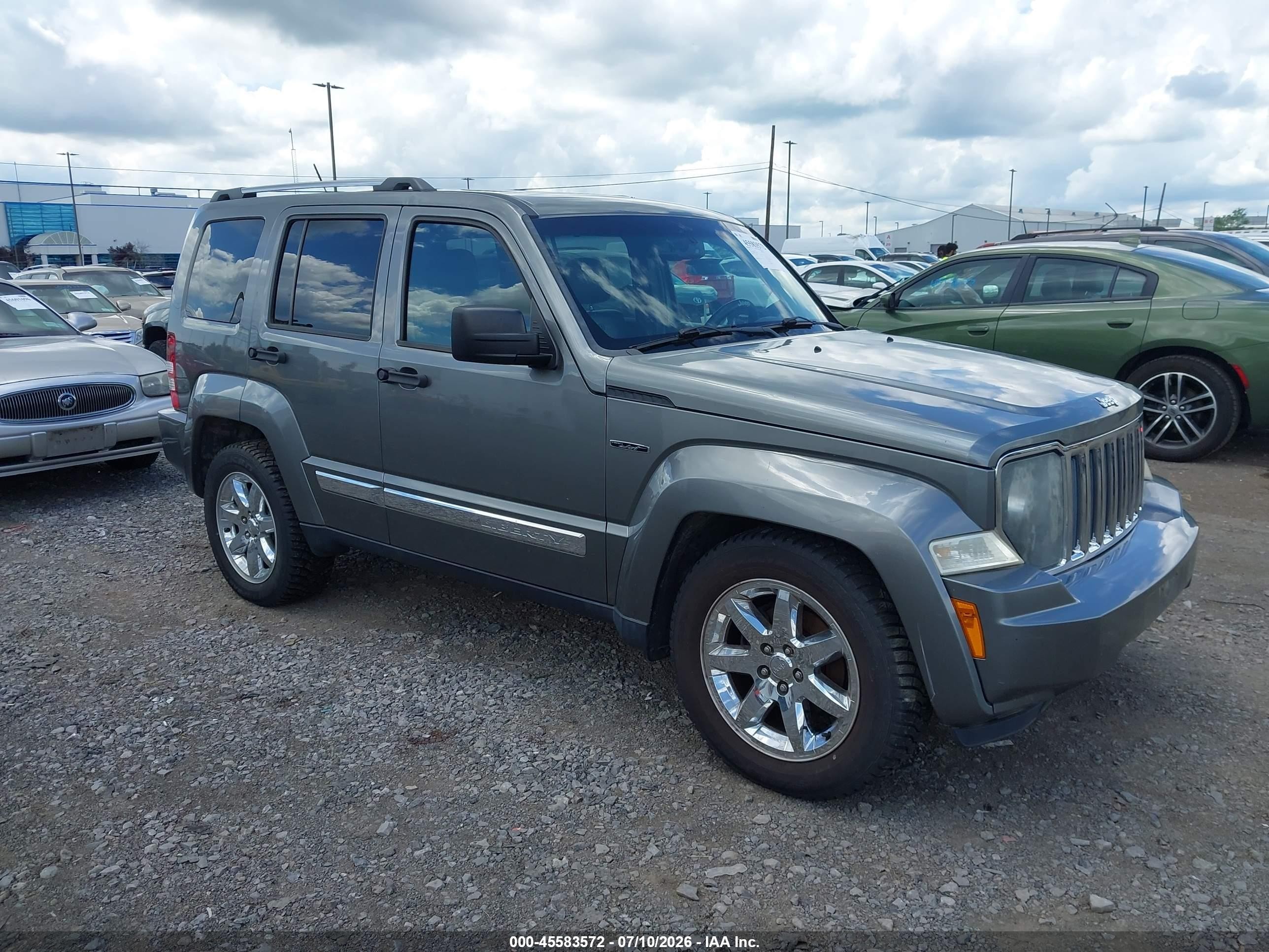2012 Jeep Liberty Limited Jet, VIN 1C4PJMFK2CW214677 — Обычный износ