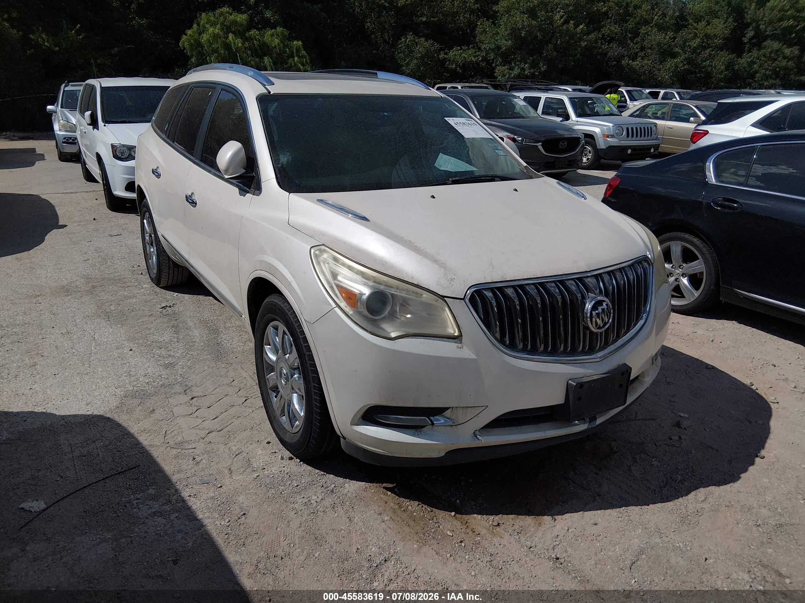 2013 Buick Enclave Leather, VIN 5GAKRCKD4DJ125309 — Normal wear