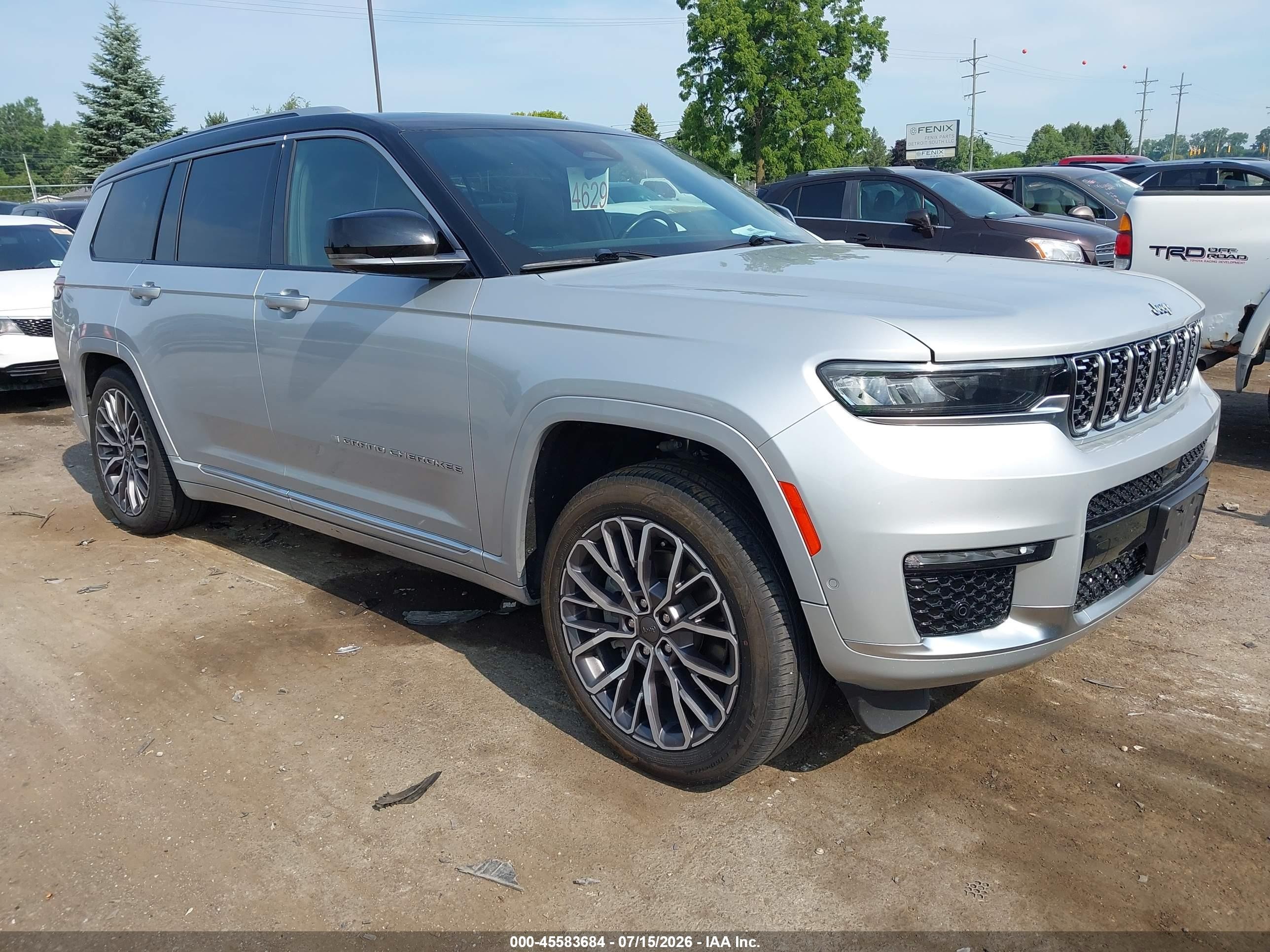 2021 Jeep Grand Cherokee Summit, VIN 1C4RJKEG0M8127585 — Electrical