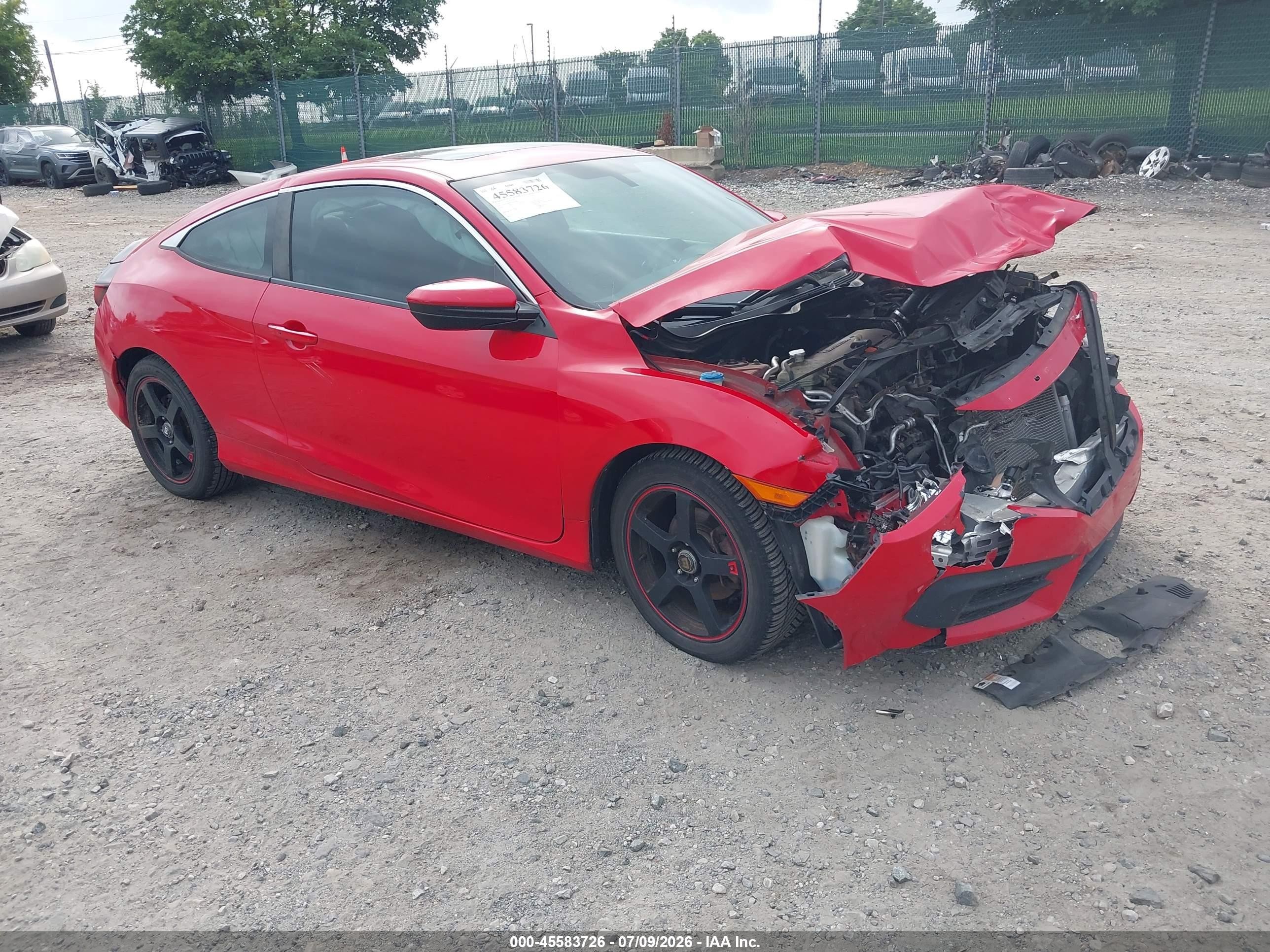 2016 Honda Civic LX-P, VIN 2HGFC4B0XGH302988 — Front end