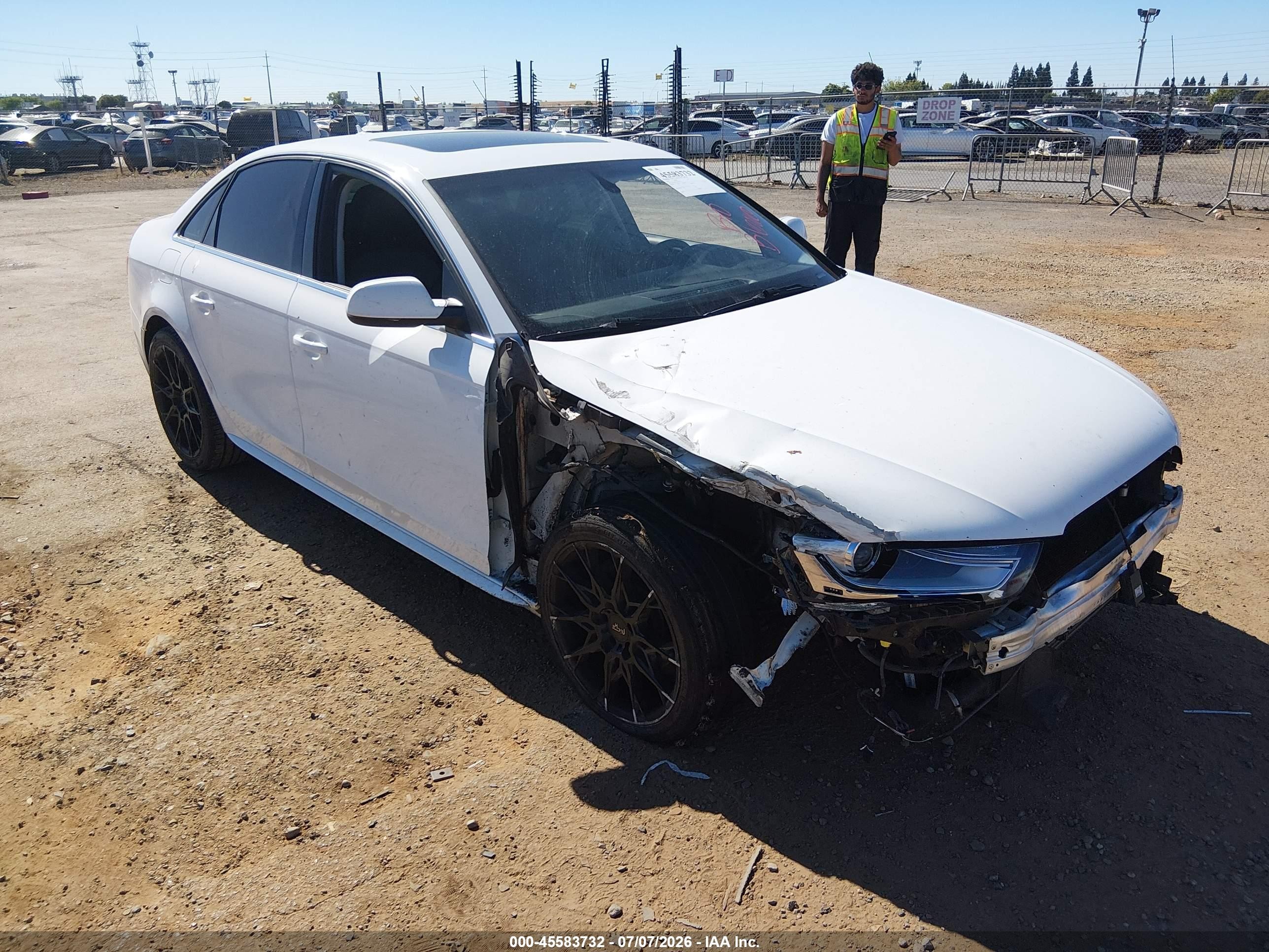 2014 Audi A4 Premium, VIN WAUAFAFL1EN023160 — Normal wear