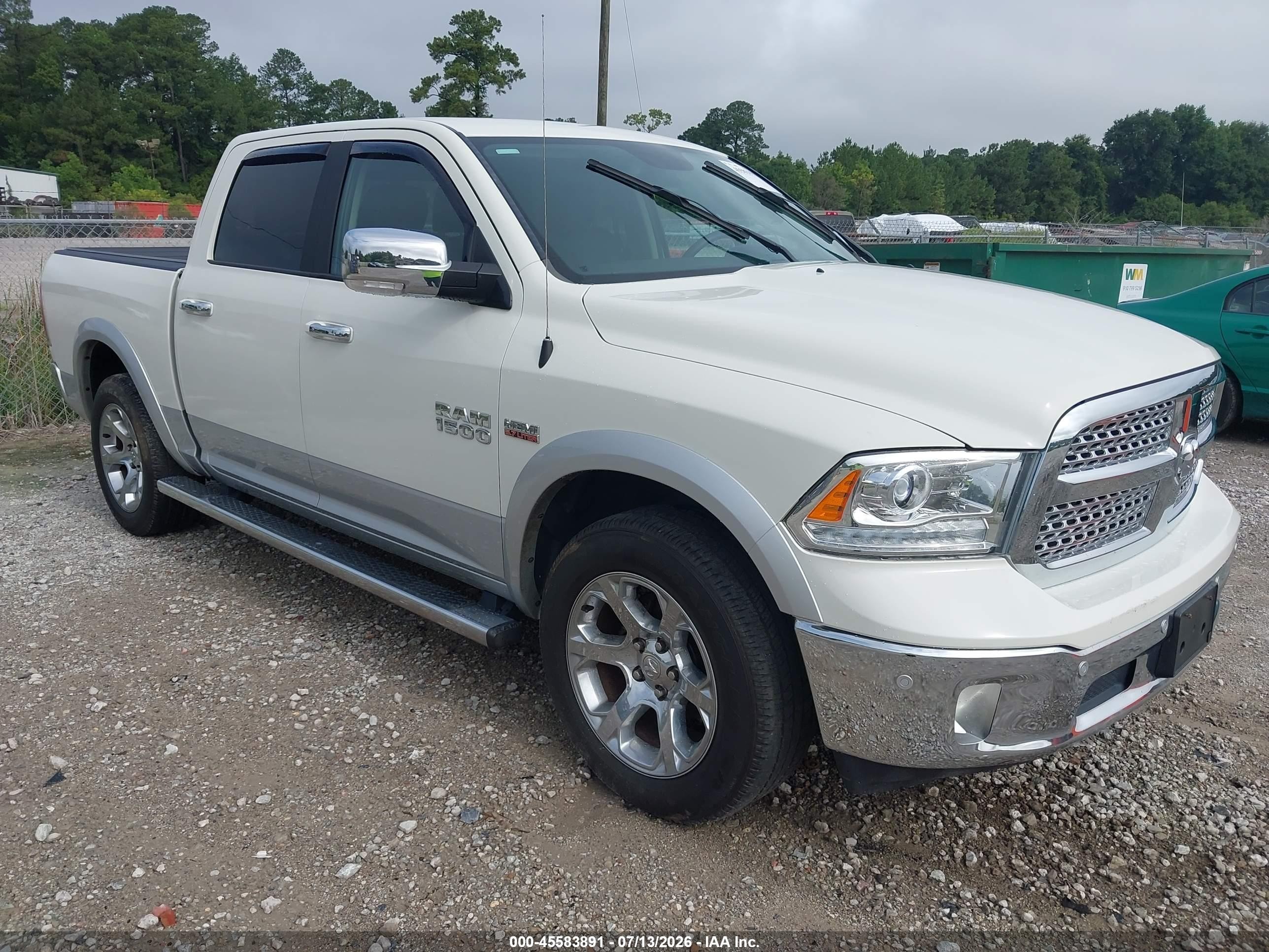 2017 Ram 1500 Laramie, VIN 1C6RR7NT3HS661344 — Electrical
