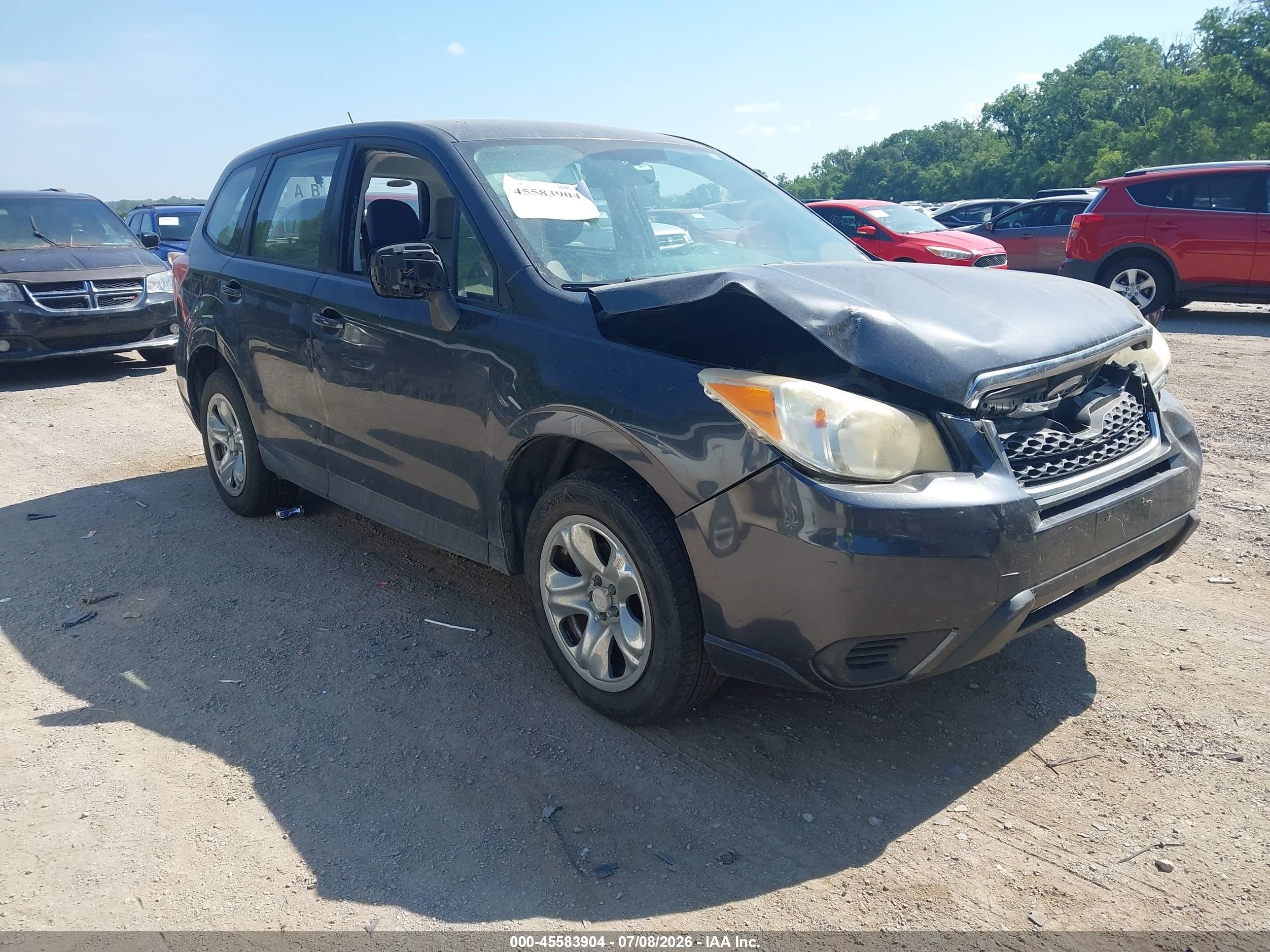 2014 Subaru Forester 2.5i, VIN JF2SJAACXEH443545 — Normal wear
