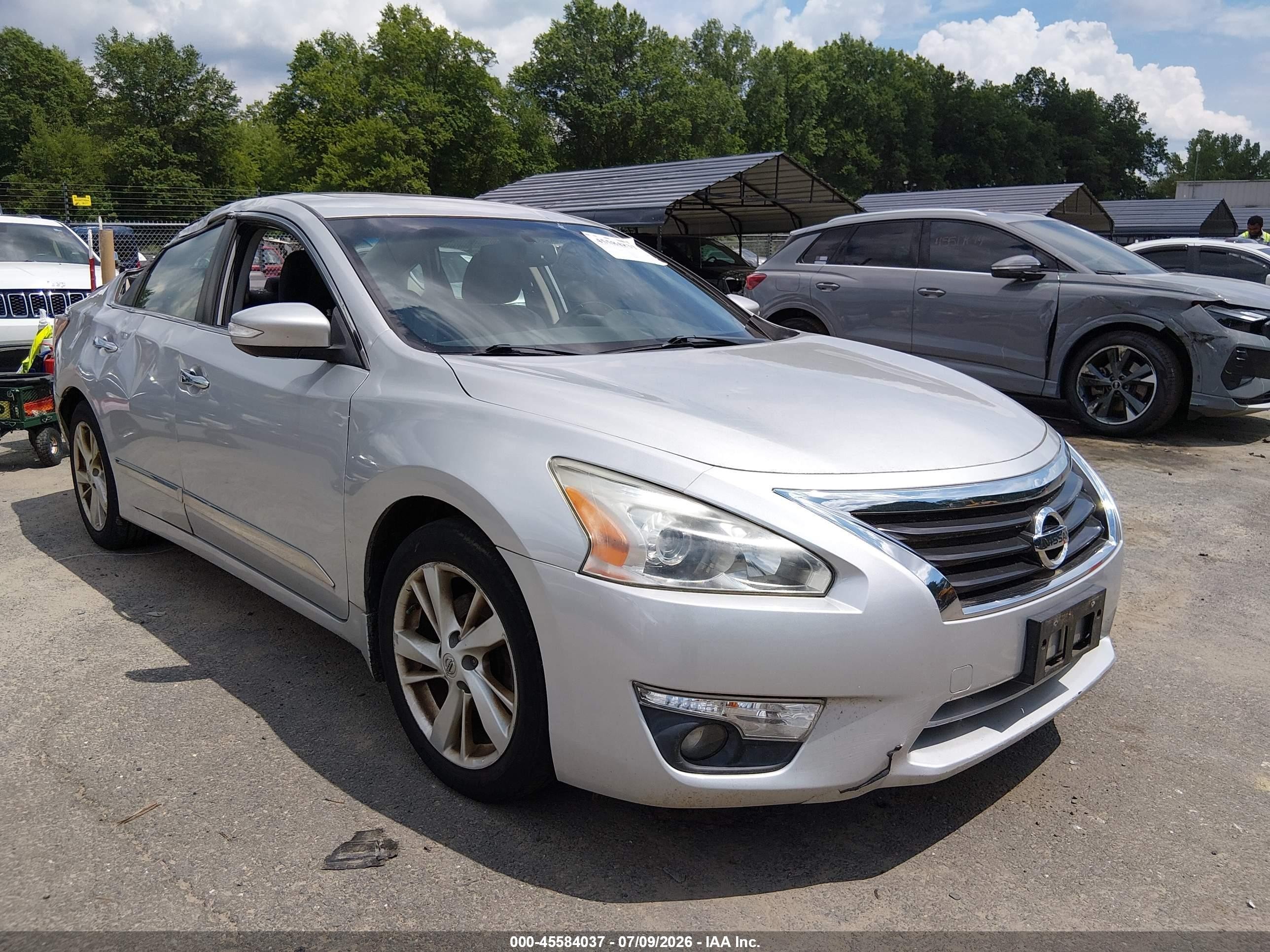 2014 Nissan Altima SL, VIN 1N4AL3AP7EC903427 — Крыша
