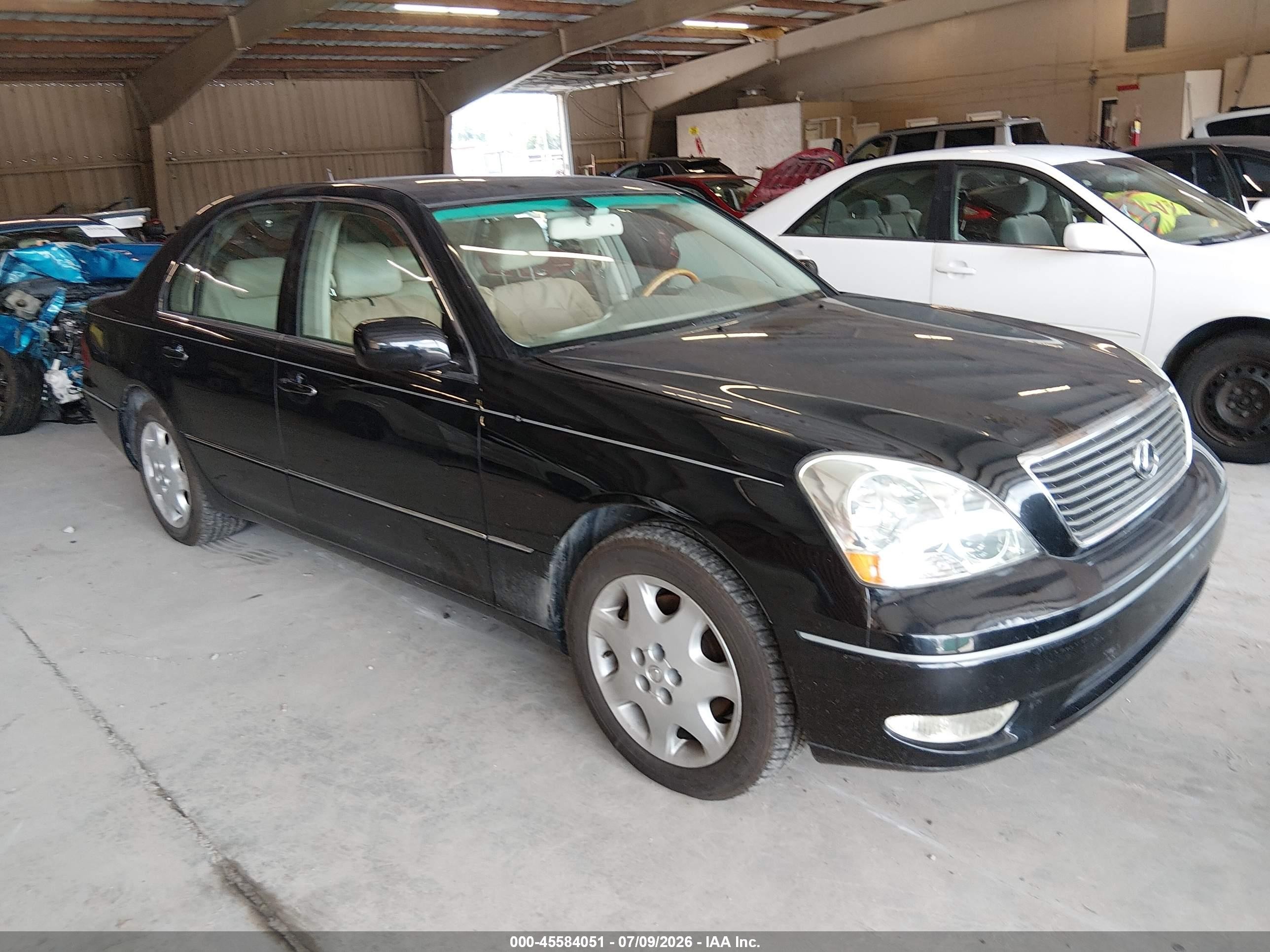 2003 Lexus LS 430, VIN JTHBN30F330116845 — Rear end