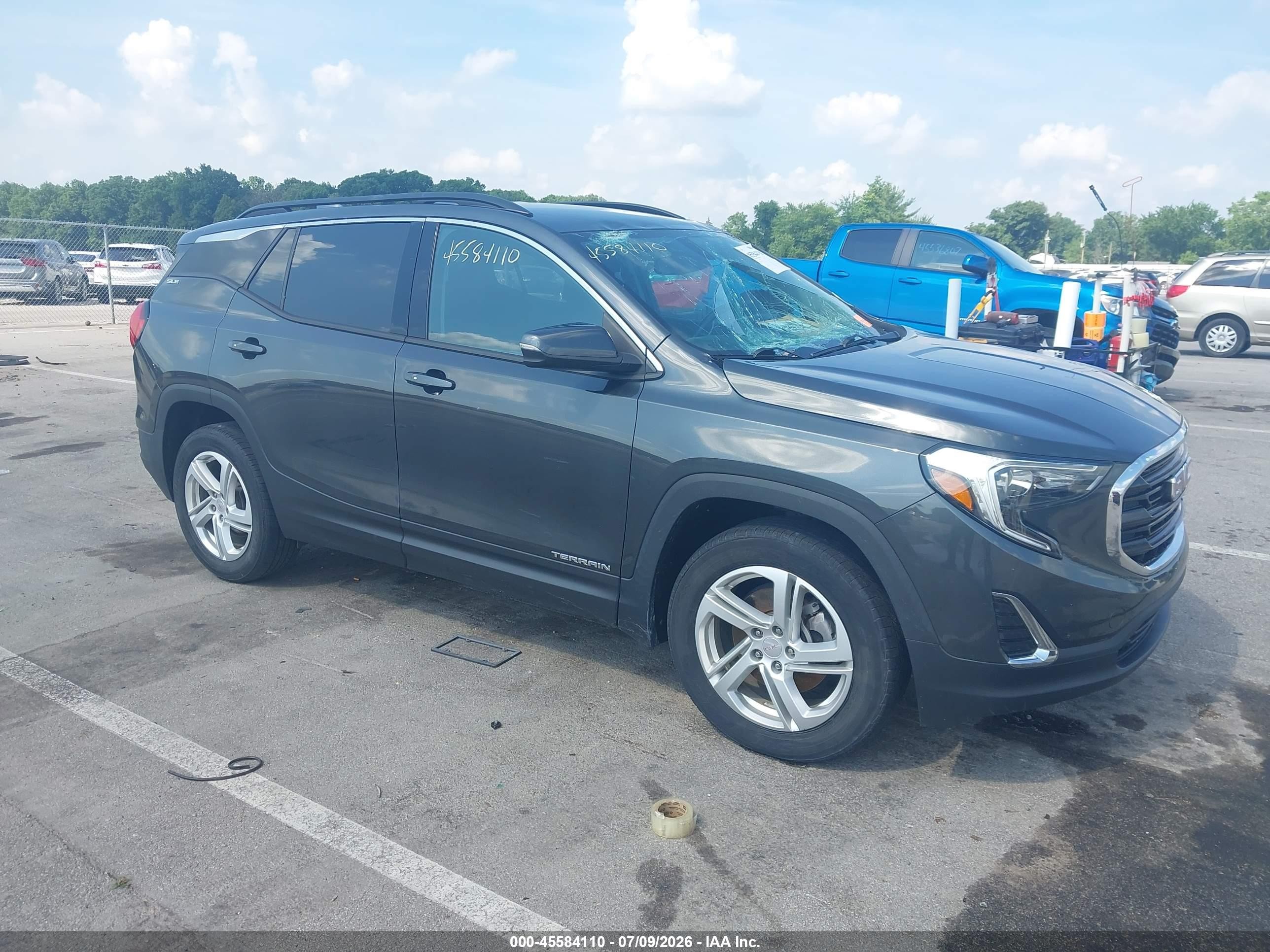 2019 GMC Terrain SLE, VIN 3GKALTEX0KL181355 — Roof