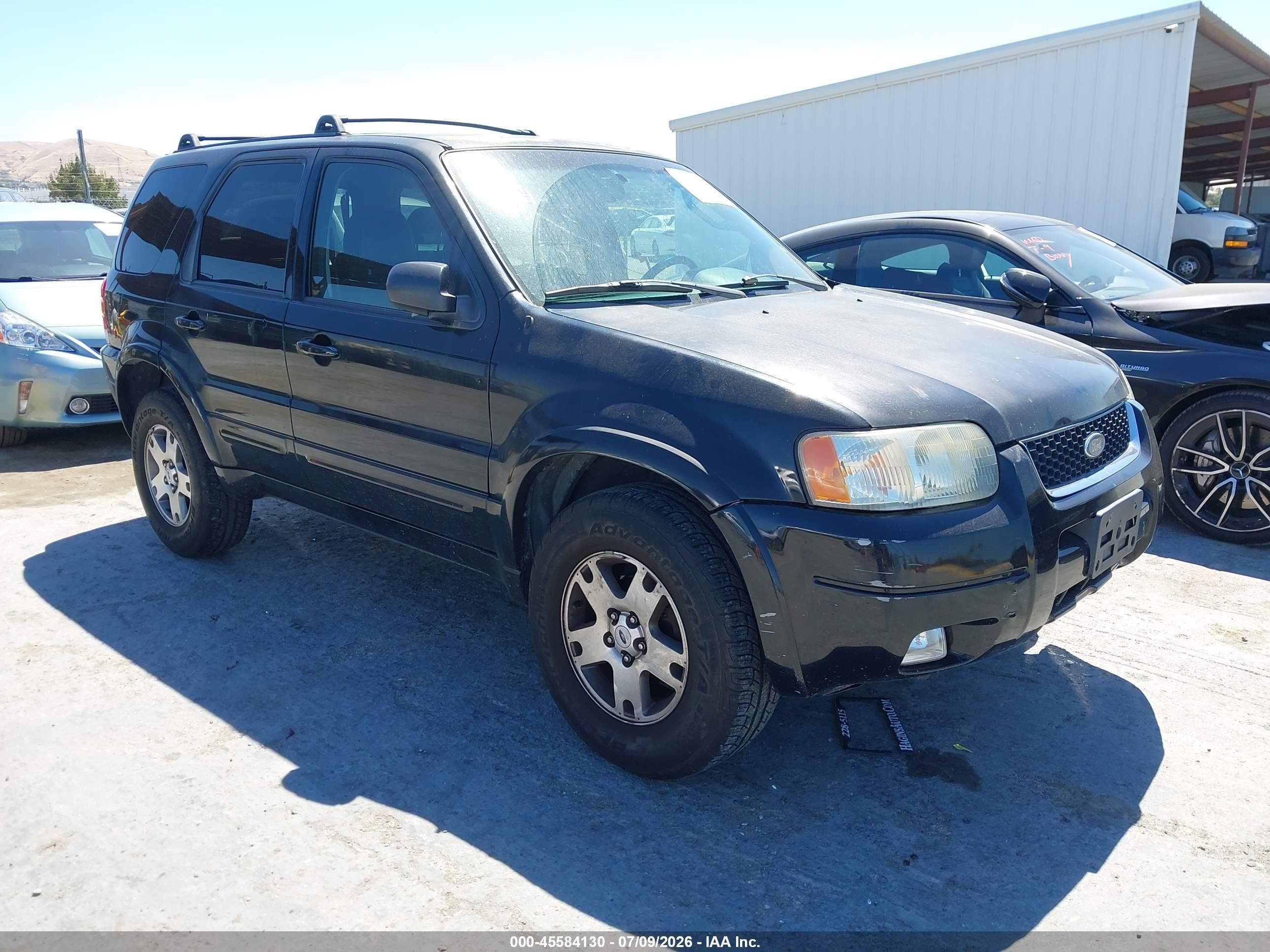 2003 Ford Escape Limited, VIN 1FMCU04163KE11119 — Зад