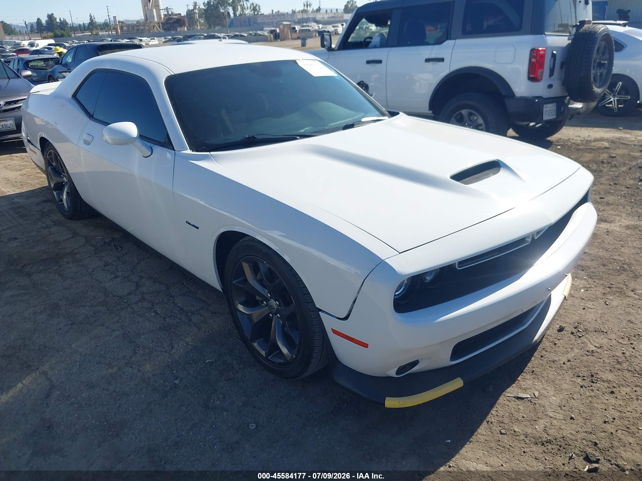 2019 Dodge Challenger R/T, VIN 2C3CDZBT0KH737506 — Rear end