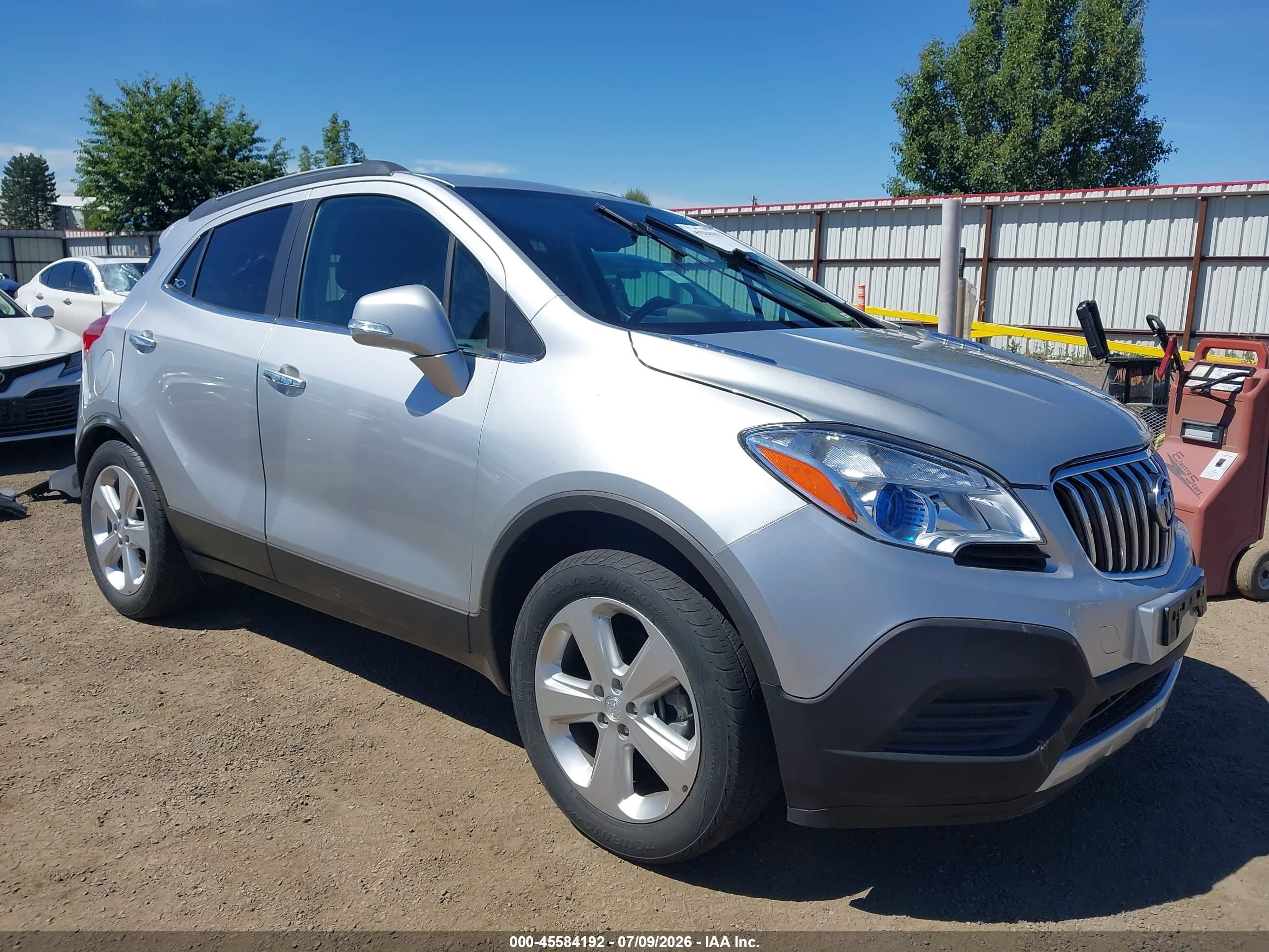 2016 Buick Encore Premium, VIN KL4CJDSB5GB593525 — Rear end