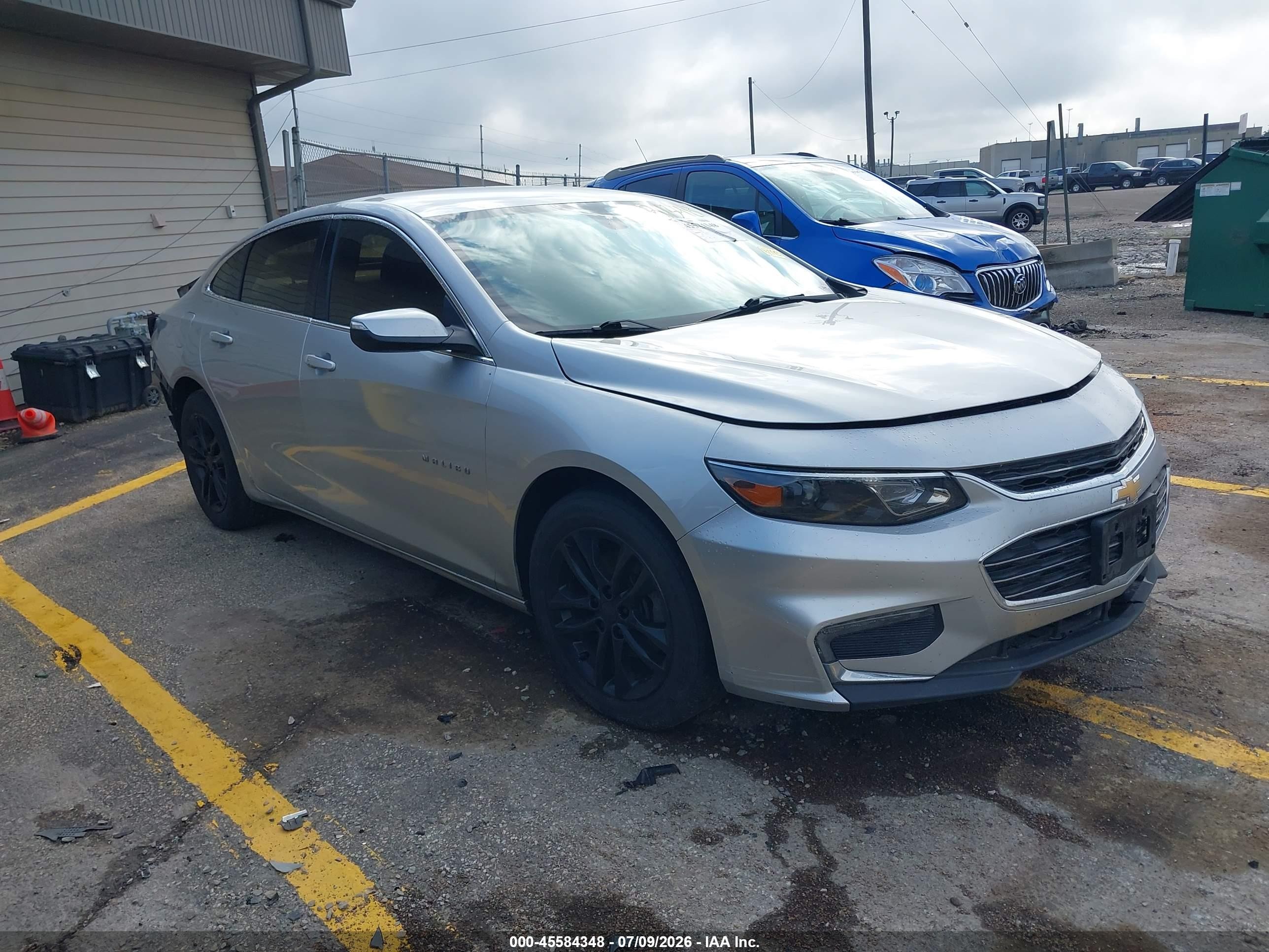 2016 Chevrolet Malibu LT, VIN 1G1ZE5ST5GF349314 — Rear end