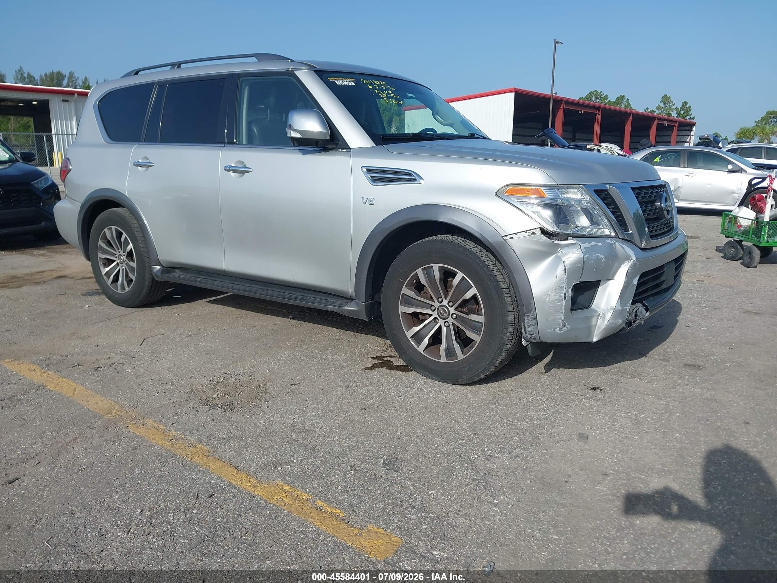 2020 Nissan Armada Platinum, VIN JN8AY2ND7L9108981 — По всему кузову
