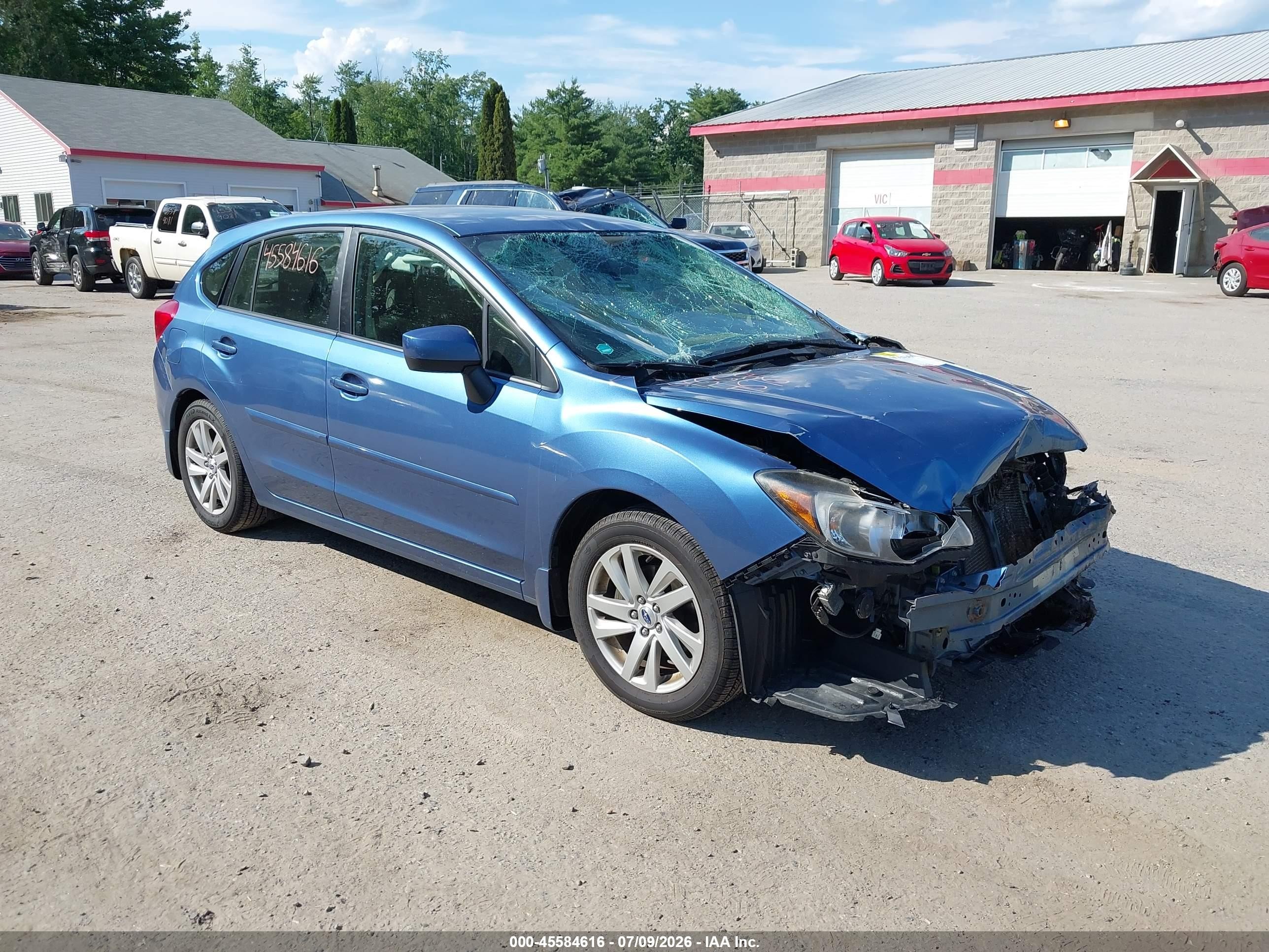 2016 Subaru Impreza Premium, VIN JF1GPAB64G8218560 — Front end