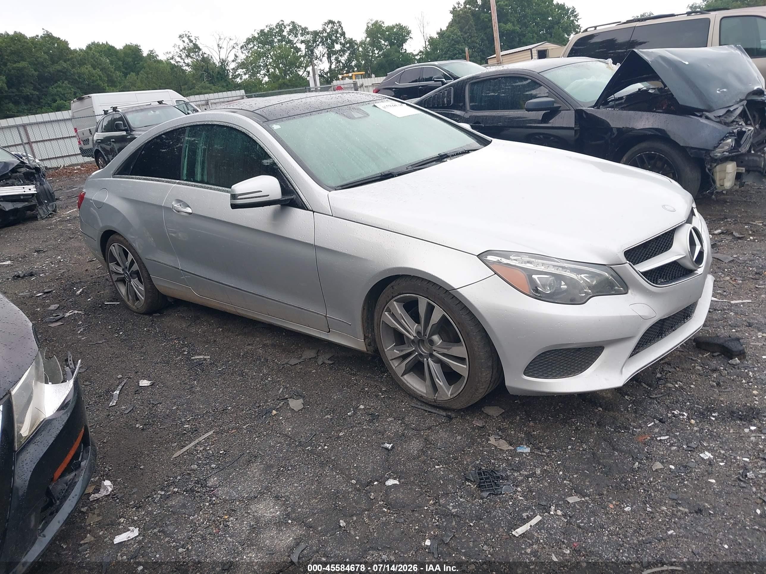 2014 Mercedes-Benz E 350, VIN WDDKJ8JB1EF263922 — Biohazard / chemical