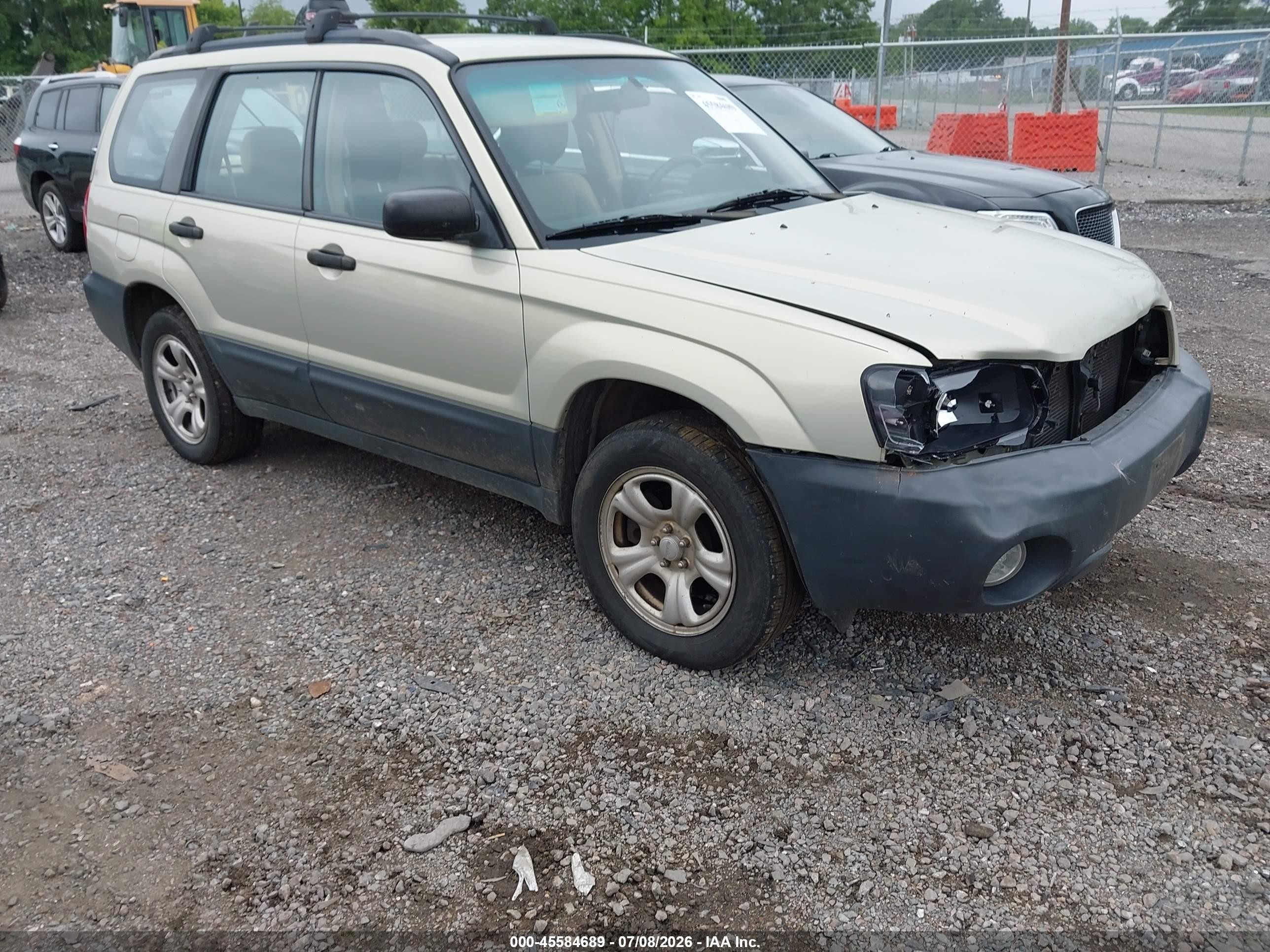 2005 Subaru Forester X, VIN JF1SG63655H721453 — Front end