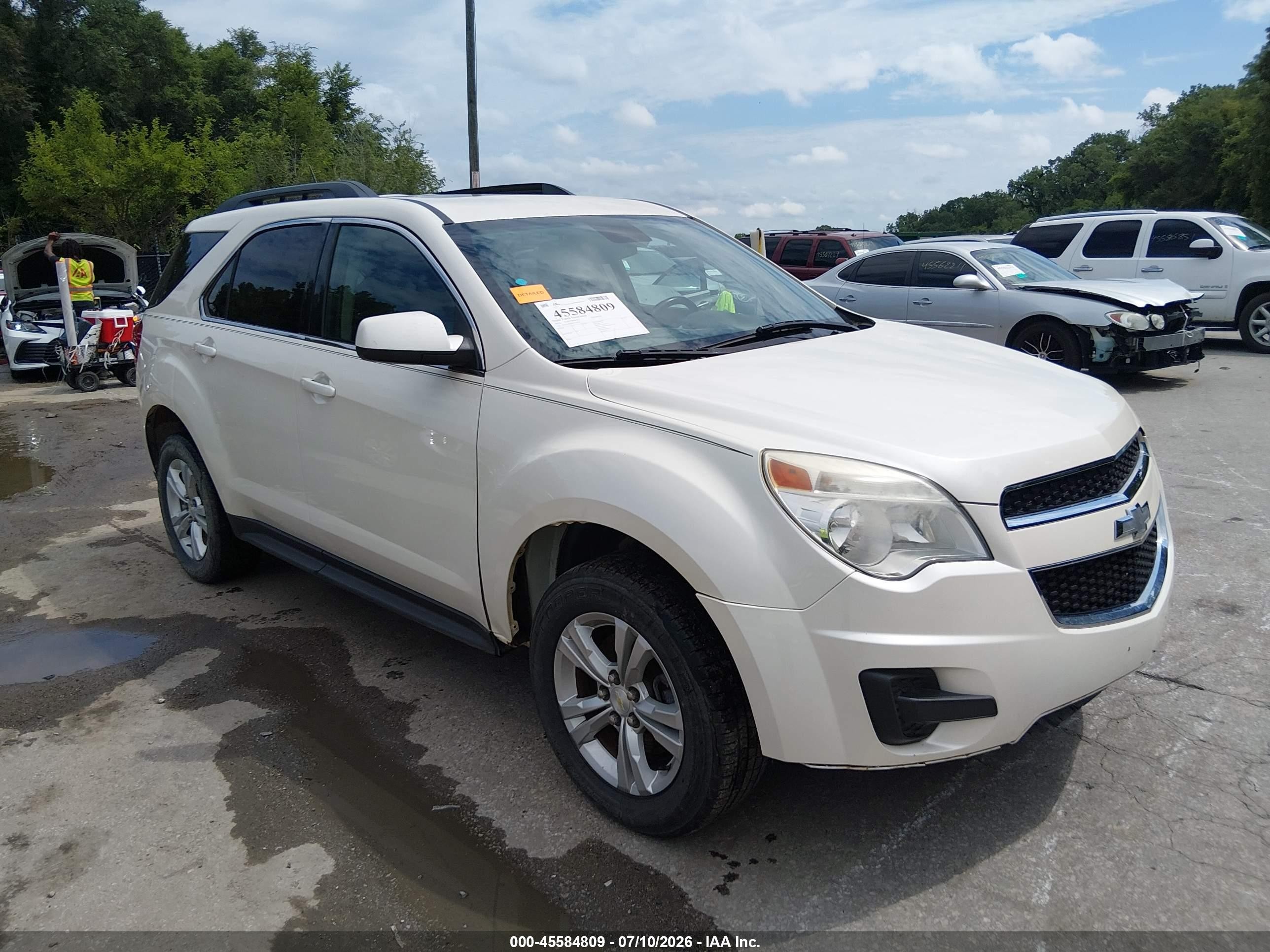 2014 Chevrolet Equinox LT, VIN 1GNALBEK6EZ128335 — Theft recovery